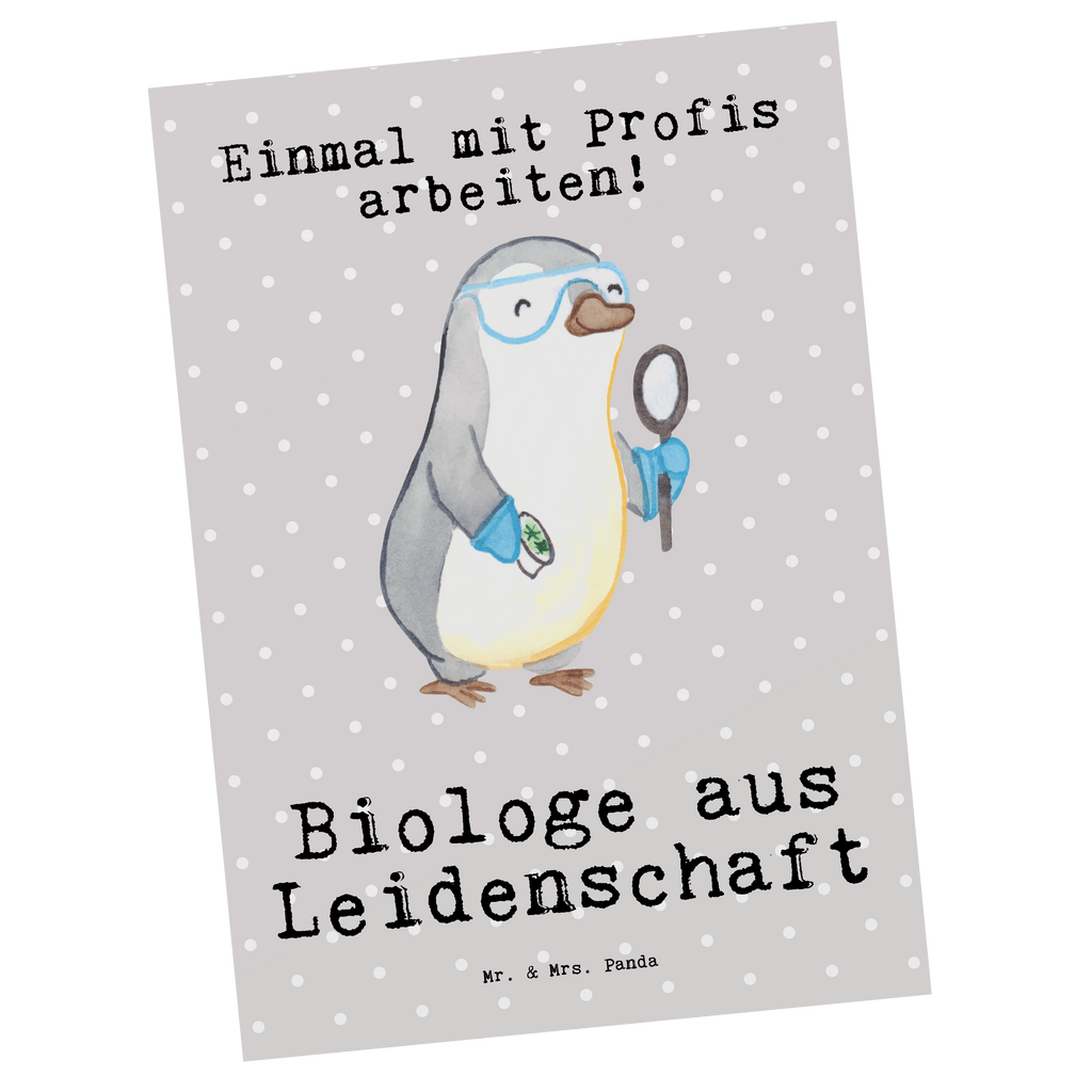 Postkarte Biologe aus Leidenschaft Postkarte, Karte, Geschenkkarte, Grußkarte, Einladung, Ansichtskarte, Geburtstagskarte, Einladungskarte, Dankeskarte, Ansichtskarten, Einladung Geburtstag, Einladungskarten Geburtstag, Beruf, Ausbildung, Jubiläum, Abschied, Rente, Kollege, Kollegin, Geschenk, Schenken, Arbeitskollege, Mitarbeiter, Firma, Danke, Dankeschön, Biologe, Biologie, Naturwissenschaftler, Labor, Studium, Bachelor, Master