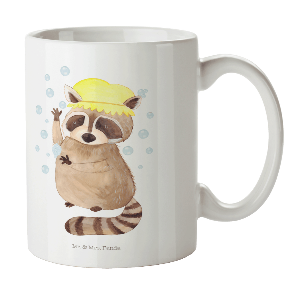 Tasse Waschbär Tasse, Kaffeetasse, Teetasse, Becher, Kaffeebecher, Teebecher, Keramiktasse, Porzellantasse, Büro Tasse, Geschenk Tasse, Tasse Sprüche, Tasse Motive, Kaffeetassen, Tasse bedrucken, Designer Tasse, Cappuccino Tassen, Schöne Teetassen, Tiermotive, Gute Laune, lustige Sprüche, Tiere, Waschbär, Tagträumen, Plan, Fröhlich, waschen, Seifenblasen