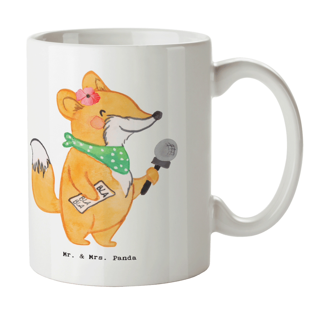 Tasse Journalistin mit Herz Tasse, Kaffeetasse, Teetasse, Becher, Kaffeebecher, Teebecher, Keramiktasse, Porzellantasse, Büro Tasse, Geschenk Tasse, Tasse Sprüche, Tasse Motive, Kaffeetassen, Tasse bedrucken, Designer Tasse, Cappuccino Tassen, Schöne Teetassen, Beruf, Ausbildung, Jubiläum, Abschied, Rente, Kollege, Kollegin, Geschenk, Schenken, Arbeitskollege, Mitarbeiter, Firma, Danke, Dankeschön, Journalistin, Reporterin, Redakteurin, Pressebüro, Studium