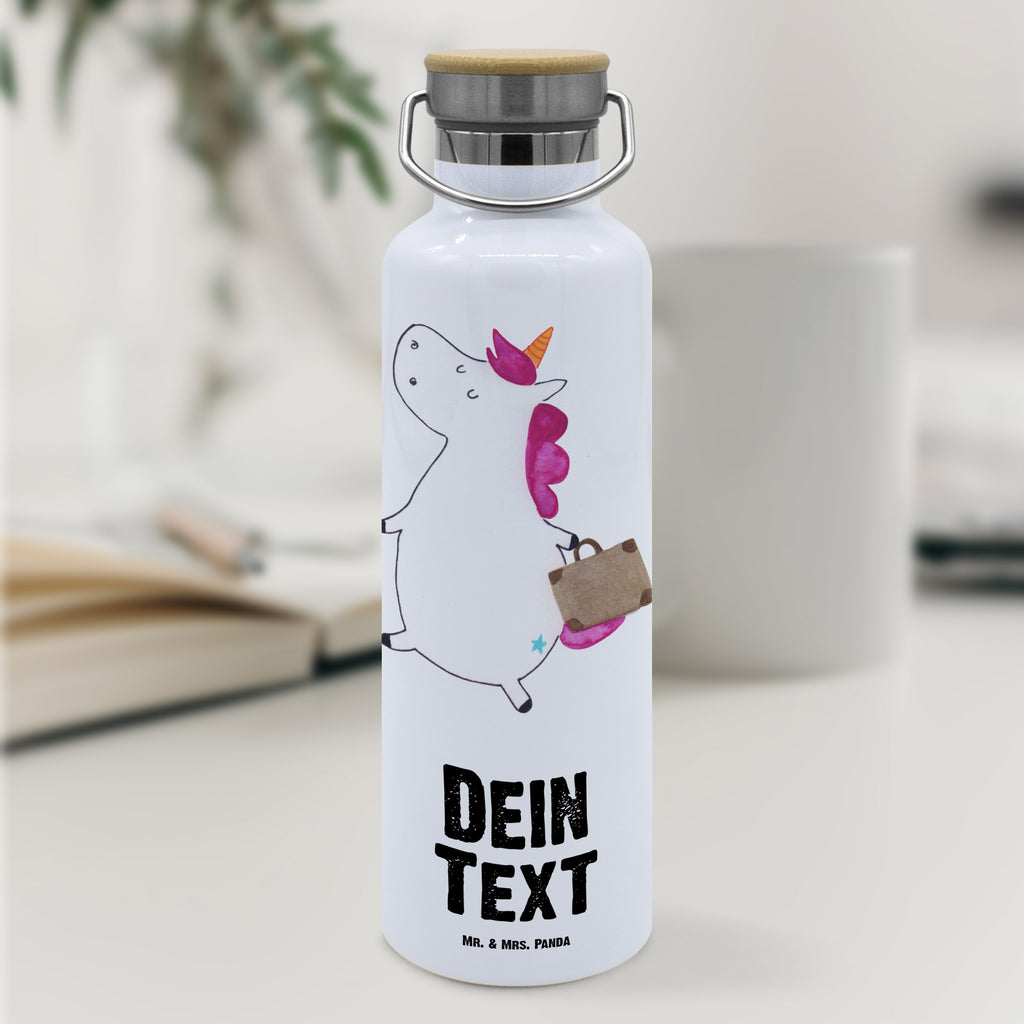 Personalisierte Trinkflasche Einhorn Koffer Personalisierte Trinkflasche, Trinkflasche mit Namen, Trinkflasche bedrucken, Flasche personalisiert, Trinkflasch mit Aufdruck, Trinkflasche Werbegeschenk, Namensaufdruck Trinkflasche, Sportflasche personalisiert, Trinkflasche Sport, Einhorn, Einhörner, Einhorn Deko, Pegasus, Unicorn, unicorn, Koffer, Verreisen, Reise, Gepäck, Abenteuer, Erwachsen, Kind, albern, Spaß, lustig, witzig