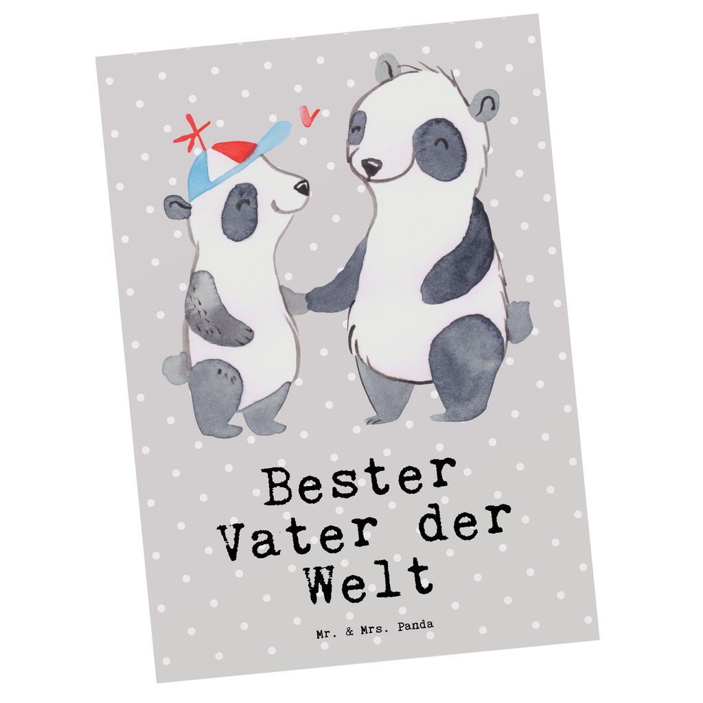 Postkarte Panda Bester Vater der Welt Postkarte, Karte, Geschenkkarte, Grußkarte, Einladung, Ansichtskarte, Geburtstagskarte, Einladungskarte, Dankeskarte, Ansichtskarten, Einladung Geburtstag, Einladungskarten Geburtstag, für, Dankeschön, Geschenk, Schenken, Geburtstag, Geburtstagsgeschenk, Geschenkidee, Danke, Bedanken, Mitbringsel, Freude machen, Geschenktipp, Vater, Papa, Dad, Daddy, Paps, Papi, Vati, Eltern, Geschenk Vater, Mann, Familie, Bester, Kleinigkeit