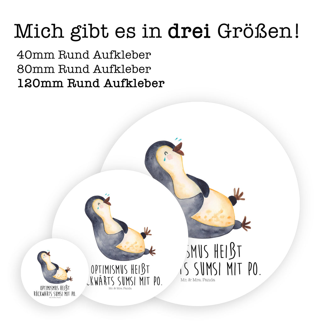 Rund Aufkleber Pinguin lachend Sticker, Aufkleber, Etikett, Kinder, rund, Pinguin, Pinguine, lustiger Spruch, Optimismus, Fröhlich, Lachen, Humor, Fröhlichkeit