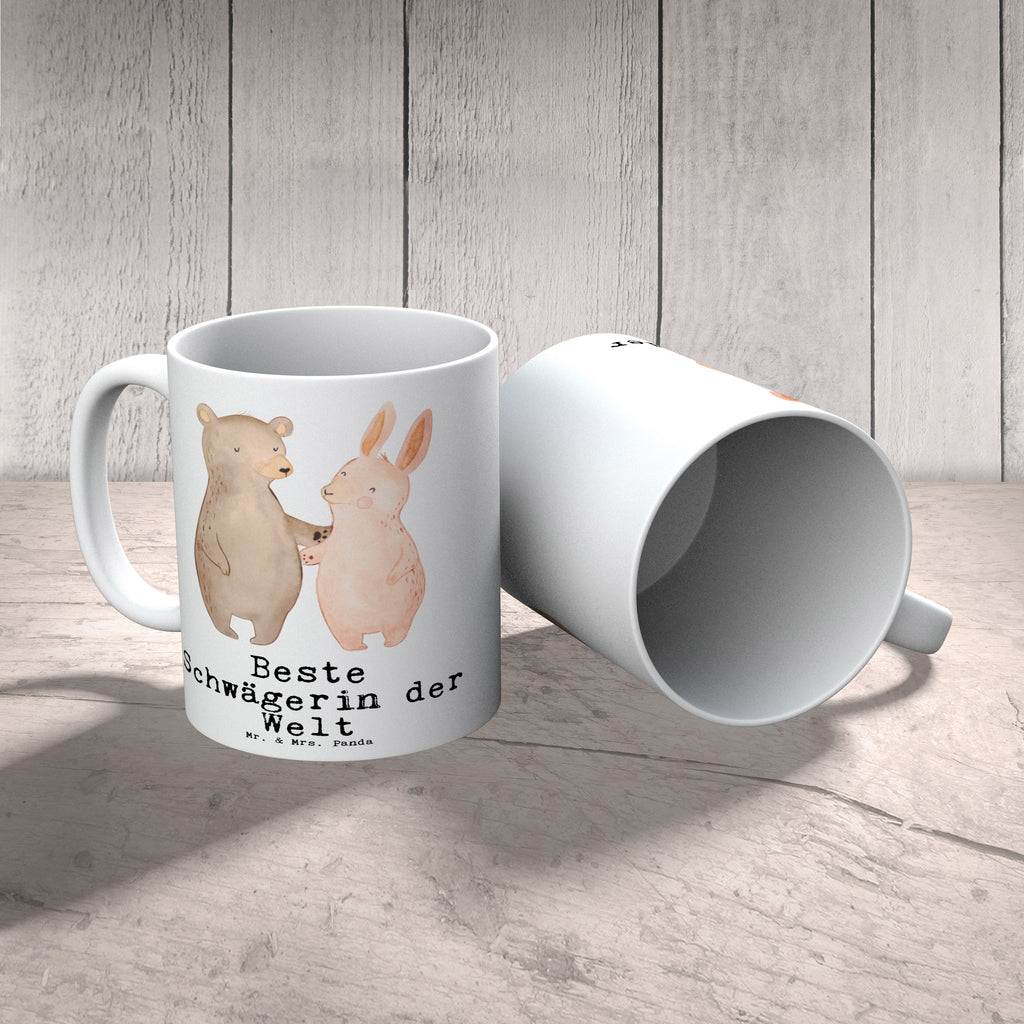 Tasse Hase Beste Schwägerin der Welt Tasse, Kaffeetasse, Teetasse, Becher, Kaffeebecher, Teebecher, Keramiktasse, Porzellantasse, Büro Tasse, Geschenk Tasse, Tasse Sprüche, Tasse Motive, Kaffeetassen, Tasse bedrucken, Designer Tasse, Cappuccino Tassen, Schöne Teetassen, für, Dankeschön, Geschenk, Schenken, Geburtstag, Geburtstagsgeschenk, Geschenkidee, Danke, Bedanken, Mitbringsel, Freude machen, Geschenktipp, Schwägerin, Schwähgerin, Schwippschwägerin, Familie, Verwandtschaft, angeheiratet, Frau, Ehemann, Schwester, Ehefrau, Bruder, Partner