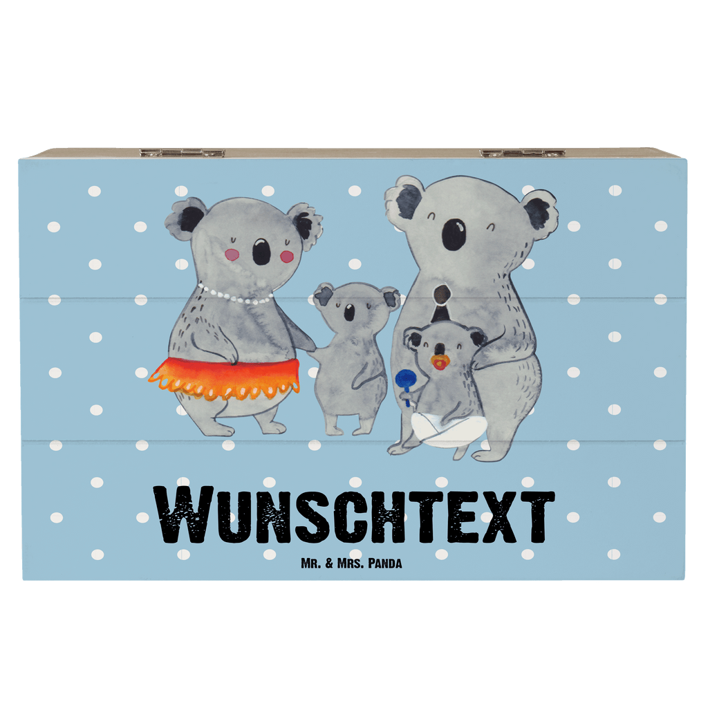 Personalisierte Holzkiste Koala Familie Holzkiste mit Namen, Kiste mit Namen, Schatzkiste mit Namen, Truhe mit Namen, Schatulle mit Namen, Erinnerungsbox mit Namen, Erinnerungskiste, mit Namen, Dekokiste mit Namen, Aufbewahrungsbox mit Namen, Holzkiste Personalisiert, Kiste Personalisiert, Schatzkiste Personalisiert, Truhe Personalisiert, Schatulle Personalisiert, Erinnerungsbox Personalisiert, Erinnerungskiste Personalisiert, Dekokiste Personalisiert, Aufbewahrungsbox Personalisiert, Geschenkbox personalisiert, GEschenkdose personalisiert, Familie, Vatertag, Muttertag, Bruder, Schwester, Mama, Papa, Oma, Opa, Koala, Koalas, Family, Kinder, Geschwister, Familienleben