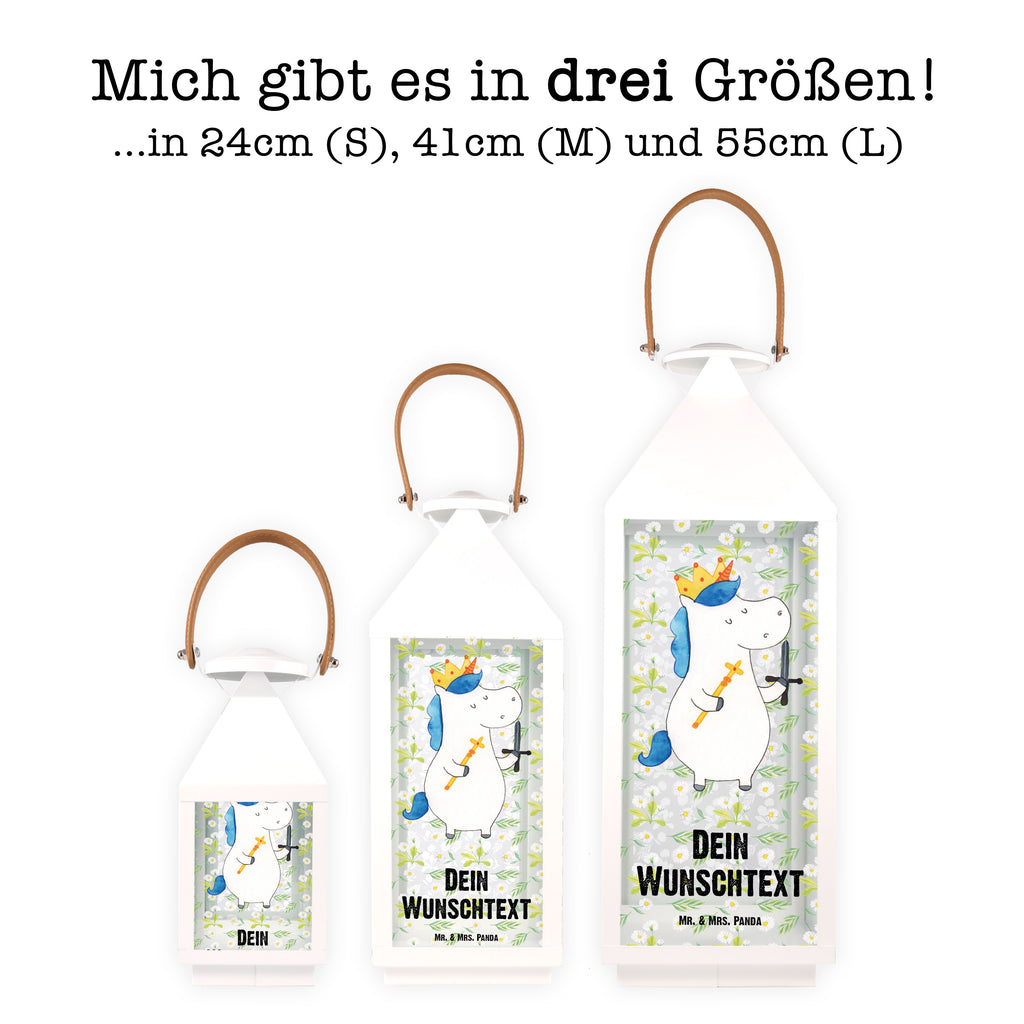 Personalisierte Deko Laterne Einhorn König mit Schwert Gartenlampe, Gartenleuchte, Gartendekoration, Gartenlicht, Laterne kleine Laternen, XXL Laternen, Laterne groß, Einhorn, Einhörner, Einhorn Deko, Pegasus, Unicorn, König, Ritter, Mittelalter