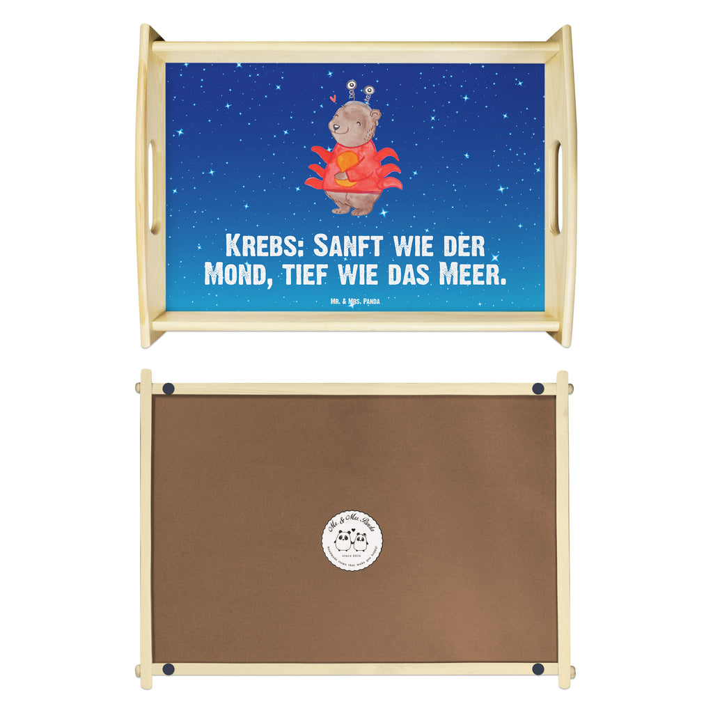 Serviertablett Krebs Astrologie Tablett, Holztablett, Küchentablett, Dekotablett, Frühstückstablett, Tierkreiszeichen, Sternzeichen, Horoskop, Astrologie, Aszendent, Krebs, Geburtstagsgeschenk, Geschenk