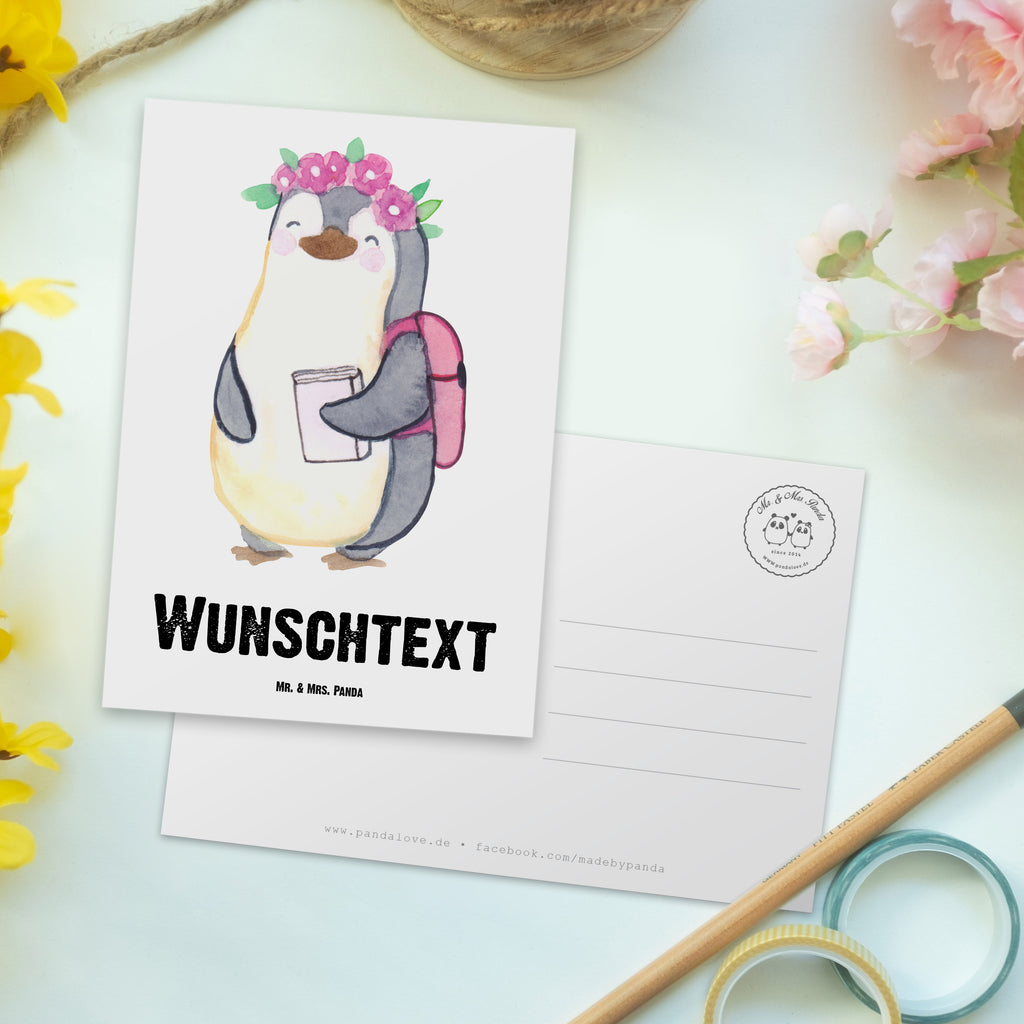 Personalisierte Postkarte Pinguin Beste Enkelin der Welt Postkarte mit Namen, Postkarte bedrucken, Postkarte mit Wunschtext, Postkarte personalisierbar, Geschenkkarte mit Namen, Grußkarte mit Namen, Karte mit Namen, Einladung mit Namen, Ansichtskarte mit Namen, Geschenkkarte mit Wunschtext, Grußkarte mit Wunschtext, Karte mit Wunschtext, Einladung mit Wunschtext, Ansichtskarte mit Wunschtext, für, Dankeschön, Geschenk, Schenken, Geburtstag, Geburtstagsgeschenk, Geschenkidee, Danke, Bedanken, Mitbringsel, Freude machen, Geschenktipp, Enkelin, Enkelkind, Enkeltochter, Oma, Opa, Kind von Tochter, Kind von Sohn, Großtochter, Taufe