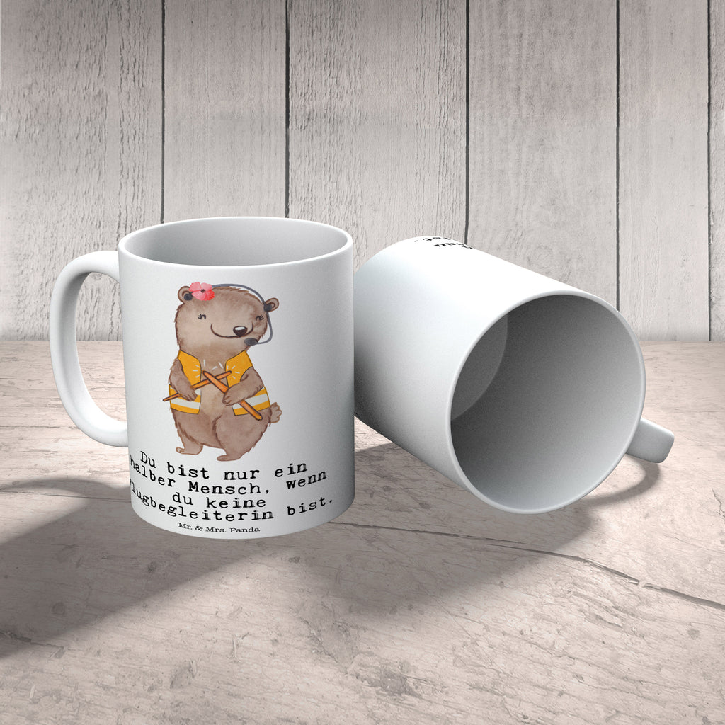 Tasse Flugbegleiterin mit Herz Tasse, Kaffeetasse, Teetasse, Becher, Kaffeebecher, Teebecher, Keramiktasse, Porzellantasse, Büro Tasse, Geschenk Tasse, Tasse Sprüche, Tasse Motive, Kaffeetassen, Tasse bedrucken, Designer Tasse, Cappuccino Tassen, Schöne Teetassen, Beruf, Ausbildung, Jubiläum, Abschied, Rente, Kollege, Kollegin, Geschenk, Schenken, Arbeitskollege, Mitarbeiter, Firma, Danke, Dankeschön, Flugbegleiterin, Stewardess, Flugstewardess, Flight-Attendant