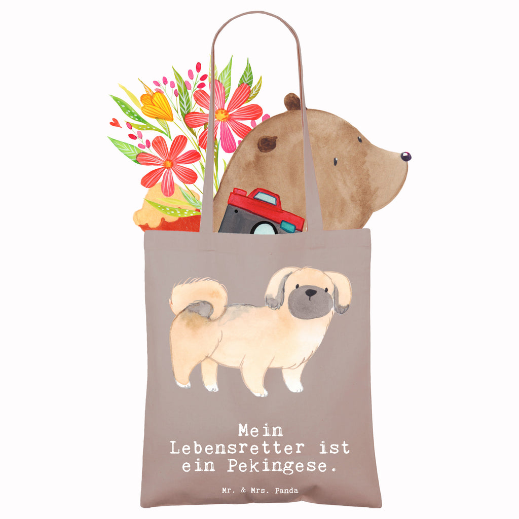 Tragetasche Pekingese Lebensretter Beuteltasche, Beutel, Einkaufstasche, Jutebeutel, Stoffbeutel, Tasche, Shopper, Umhängetasche, Strandtasche, Schultertasche, Stofftasche, Tragetasche, Badetasche, Jutetasche, Einkaufstüte, Laptoptasche, Hund, Hunderasse, Rassehund, Hundebesitzer, Geschenk, Tierfreund, Schenken, Welpe, Pekingese, Pekinese, Peking-Palasthund