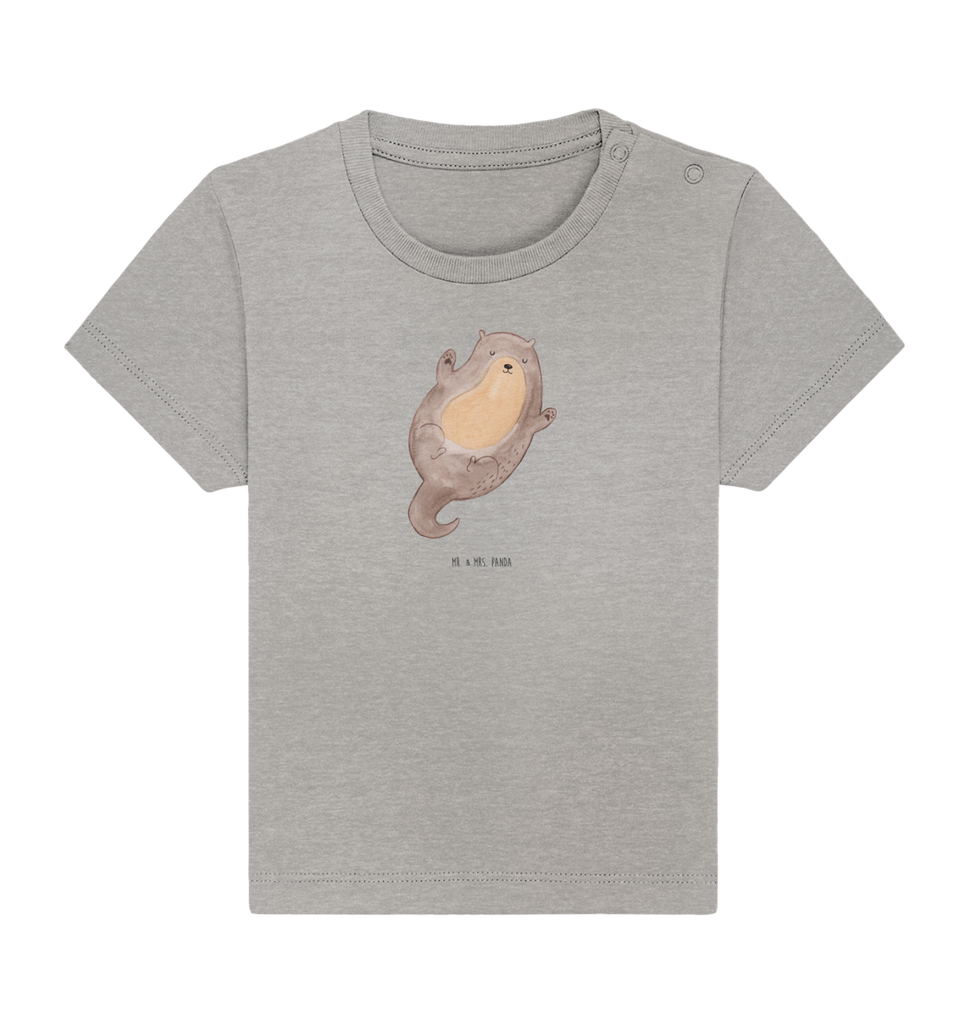 Organic Baby Shirt Otter Umarmen Baby T-Shirt, Jungen Baby T-Shirt, Mädchen Baby T-Shirt, Shirt, Otter, Fischotter, Seeotter, Otter Seeotter See Otter