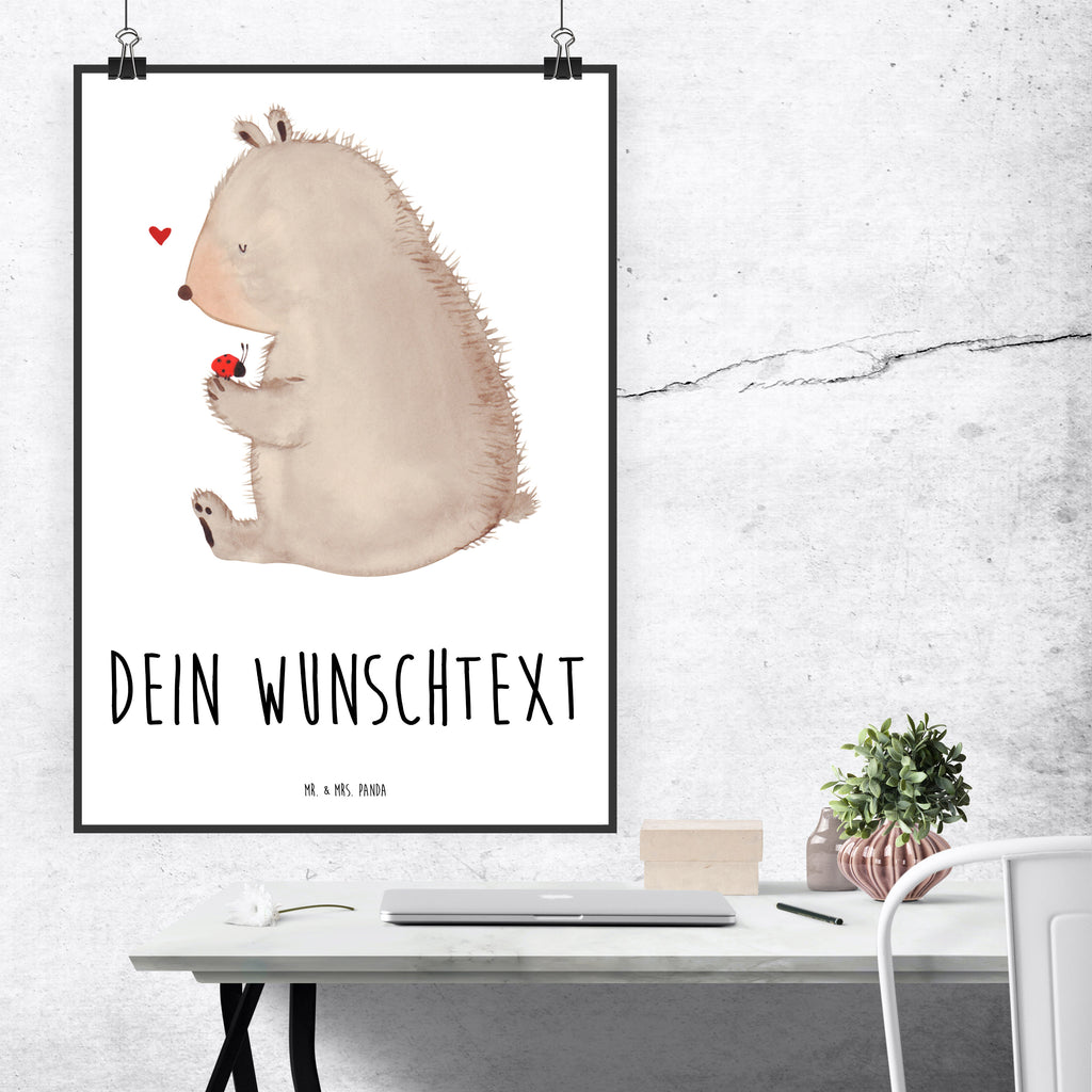 Personalisiertes Poster Bär mit Marienkäfer Personalisiertes Poster, Personalisiertes Wandposter, Personalisiertes Bild, Personalisierte Wanddeko, Personalisiertes Küchenposter, Personalisiertes Kinderposter, Personalisierte Wanddeko Bild, Personalisierte Raumdekoration, Personalisierte Wanddekoration, Personalisiertes Handgemaltes Poster, Personalisiertes Designposter, Personalisierter Kunstdruck, Personalisierter Posterdruck, Poster mit Namen, Wandposter mit Namen, Bild mit Namen, Wanddeko mit Namen, Küchenposter mit Namen, Kinderposter mit Namen, Wanddeko Bild mit Namen, Raumdekoration mit Namen, Wanddekoration mit Namen, Kunstdruck mit Namen, Posterdruck mit Namen, Wunschtext Poster, Poster selbst gestalten., Bär, Teddy, Teddybär, Marienkäfer, Liebe, Freiheit, Motivation, Das Leben ist schön