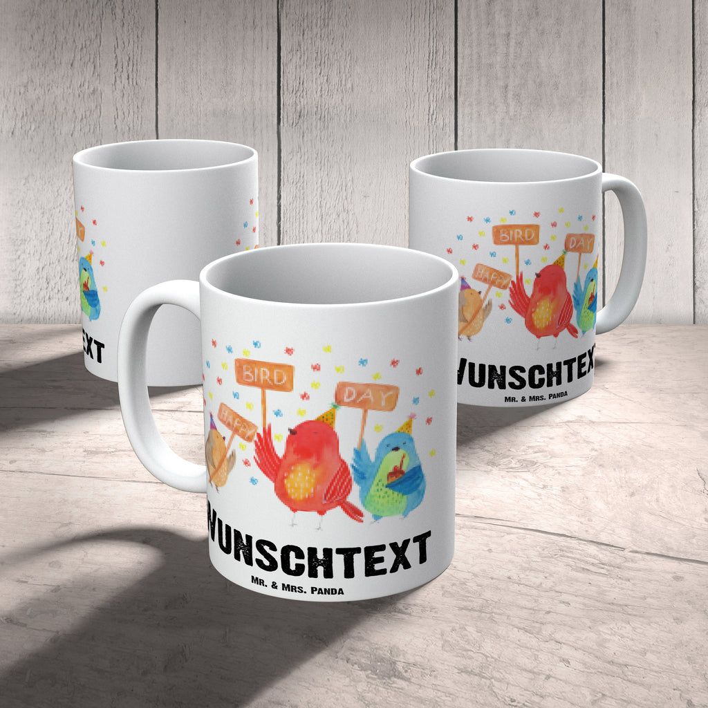 Personalisierte Tasse 40. Geburtstag Happy Bird Day Personalisierte Tasse, Namenstasse, Wunschname, Personalisiert, Tasse, Namen, Drucken, Tasse mit Namen, Geburtstag, Geburtstagsgeschenk, Geschenk, zum, Feiern, Party, Mitbringsel, für