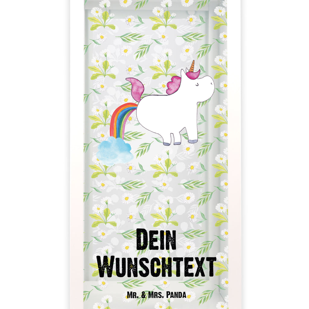 Personalisierte Deko Laterne Einhorn Pupsend Gartenlampe, Gartenleuchte, Gartendekoration, Gartenlicht, Laterne kleine Laternen, XXL Laternen, Laterne groß, Einhorn, Einhörner, Einhorn Deko, Pegasus, Unicorn, Pups, Regenbogen, Glitzer, Einhornpower, Erwachsenwerden, Spaß, lustig, Freundin