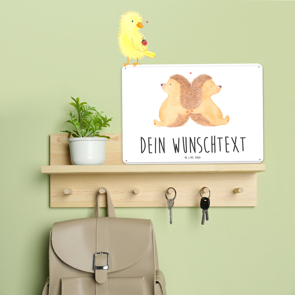 Personalisiertes Blechschild Igel händchenhaltend Blechschild, Metallschild, Geschenk Schild, Schild, Magnet-Metall-Schild, Deko Schild, Wandschild, Wand-Dekoration, Türschild, Liebe, Partner, Freund, Freundin, Ehemann, Ehefrau, Heiraten, Verlobung, Heiratsantrag, Liebesgeschenk, Jahrestag, Hocheitstag, Igel, Igelliebe, Hand in Hand, Liebesbeweis, große Liebe, Liebesbotschaft, Hochzeit, Lieblingsmensch, Gemeinsamkeit, Love, Geschenk für zwei