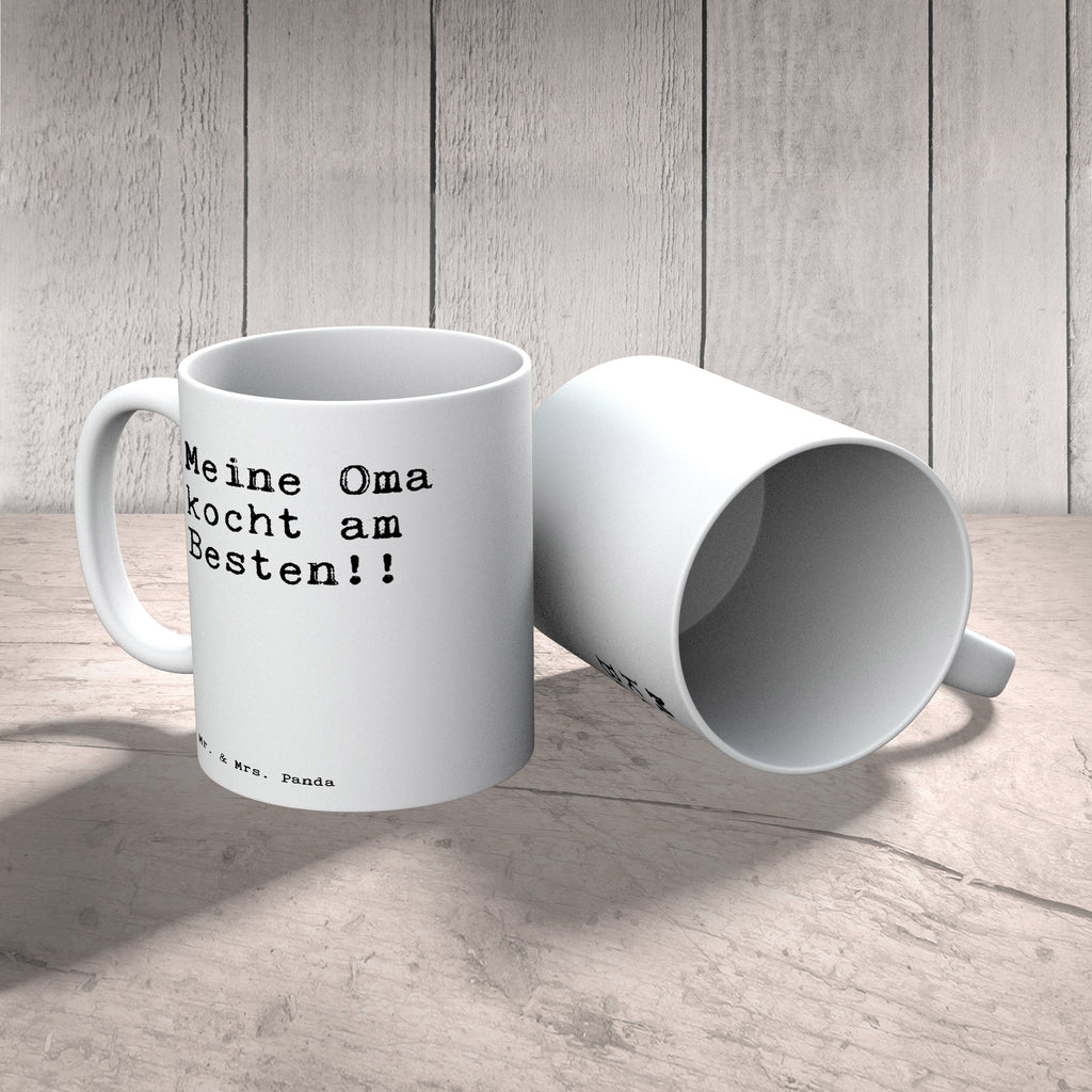 Tasse Meine Oma kocht am... Tasse, Kaffeetasse, Teetasse, Becher, Kaffeebecher, Teebecher, Keramiktasse, Porzellantasse, Büro Tasse, Geschenk Tasse, Tasse Sprüche, Tasse Motive, Kaffeetassen, Tasse bedrucken, Designer Tasse, Cappuccino Tassen, Schöne Teetassen, Spruch, Sprüche, lustige Sprüche, Weisheiten, Zitate, Spruch Geschenke, Spruch Sprüche Weisheiten Zitate Lustig Weisheit Worte