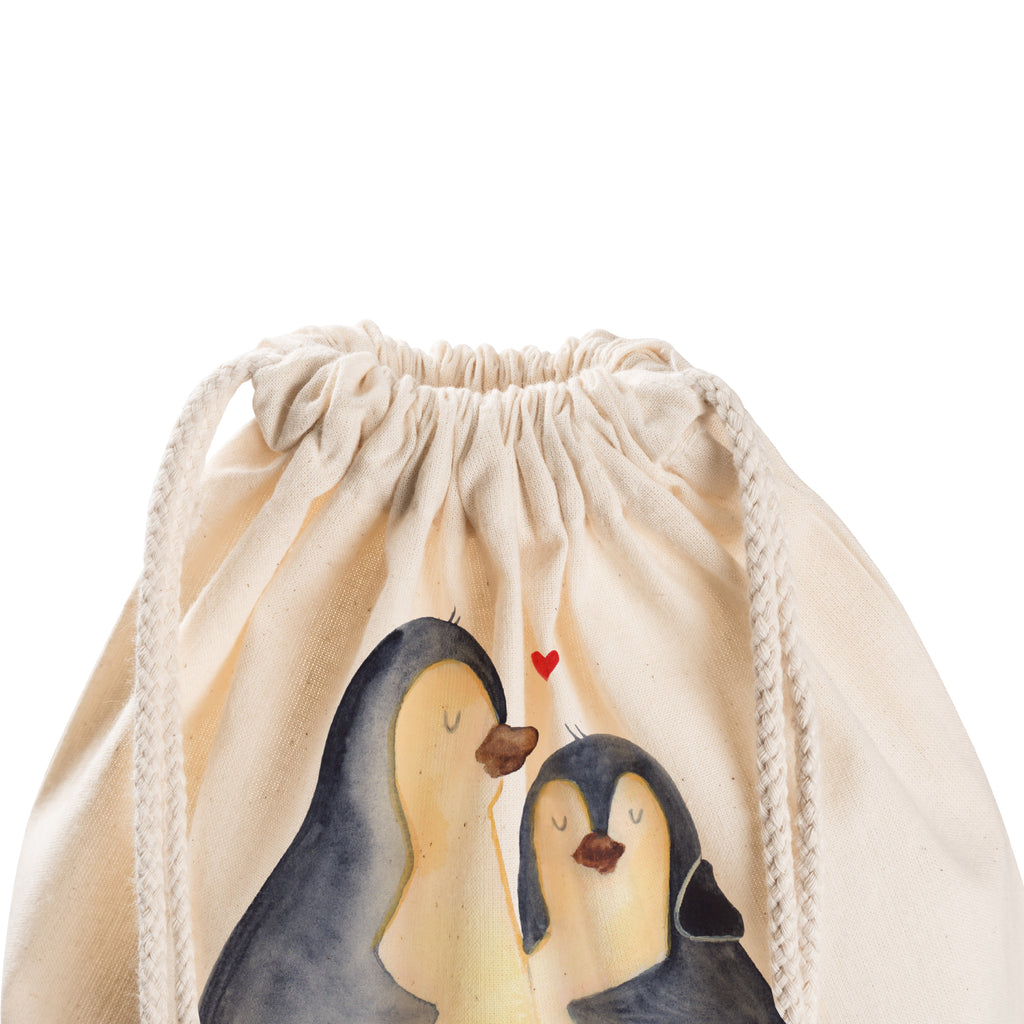 Personalisierter Sportbeutel Pinguin umarmend Personalisierter Sportbeutel, Personalisierter Beutel, Personalisierte Sporttasche, Personalisierter Tasche, Personalisierter Stoffbeutel, Personalisierter Sportbeutel Kinder, Sportbeutel mit Namen, Turnbeutel mit Namen, Beutel mit Namen, Sporttasche mit Namen, Tasche mit Namen, Stoffbeutel mit Namen, Sportbeutel Kinder mit Namen, Wunschtext, Wunschnamen, Personalisierbar, Personalisierung, Pinguin, Liebe, Liebespaar, Liebesbeweis, Liebesgeschenk, Verlobung, Jahrestag, Hochzeitstag, Hochzeit, Hochzeitsgeschenk