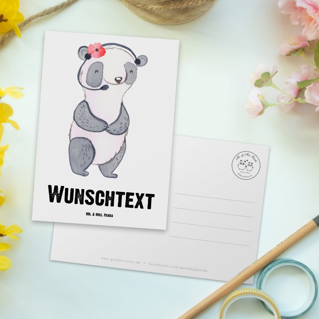 Personalisierte Postkarte Kundendienstmitarbeiterin mit Herz Postkarte mit Namen, Postkarte bedrucken, Postkarte mit Wunschtext, Postkarte personalisierbar, Geschenkkarte mit Namen, Grußkarte mit Namen, Karte mit Namen, Einladung mit Namen, Ansichtskarte mit Namen, Geschenkkarte mit Wunschtext, Grußkarte mit Wunschtext, Karte mit Wunschtext, Einladung mit Wunschtext, Ansichtskarte mit Wunschtext, Beruf, Ausbildung, Jubiläum, Abschied, Rente, Kollege, Kollegin, Geschenk, Schenken, Arbeitskollege, Mitarbeiter, Firma, Danke, Dankeschön, Kundendienstmitarbeiterin, Callcenteragentin, customer service, backoffice mitarbeiter