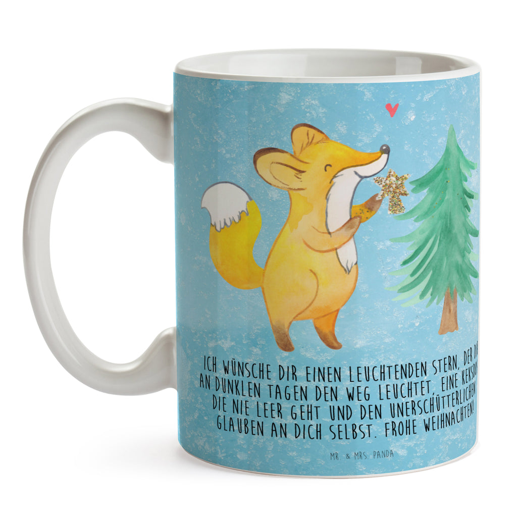 Tasse Fuchs  Weihnachtsbaum Tasse, Kaffeetasse, Teetasse, Becher, Kaffeebecher, Teebecher, Keramiktasse, Porzellantasse, Büro Tasse, Geschenk Tasse, Tasse Sprüche, Tasse Motive, Kaffeetassen, Tasse bedrucken, Designer Tasse, Cappuccino Tassen, Schöne Teetassen, Winter, Weihnachten, Weihnachtsdeko, Nikolaus, Advent, Heiligabend, Wintermotiv, Weihnachtsmann, Weihnachtstage, Fuchs, Schlittschuh, Weihnachtszeit, Weihnachtsdekoration