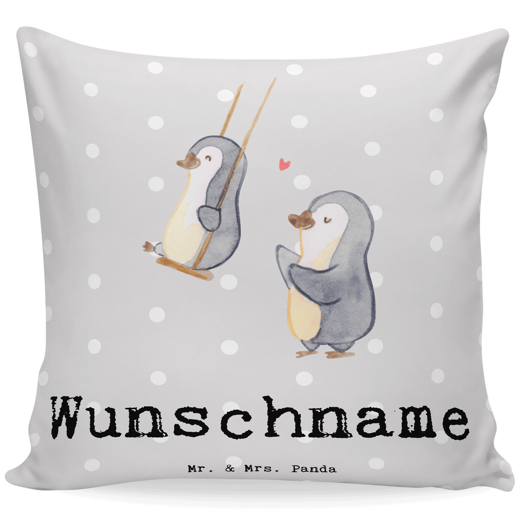 Personalisiertes Kissen Pinguin Beste Omi der Welt Kissen, personalisiert, Name, Wunschname, bedrucken, Kopfkissen, für, Dankeschön, Geschenk, Schenken, Geburtstag, Geburtstagsgeschenk, Geschenkidee, Danke, Bedanken, Mitbringsel, Freude machen, Geschenktipp, Großmutter, Oma, Omi, Großpapa, Großmama, Enkel, Enkelin, Enkelkind, Kleinigkeit, Ommi, Omma, Bester