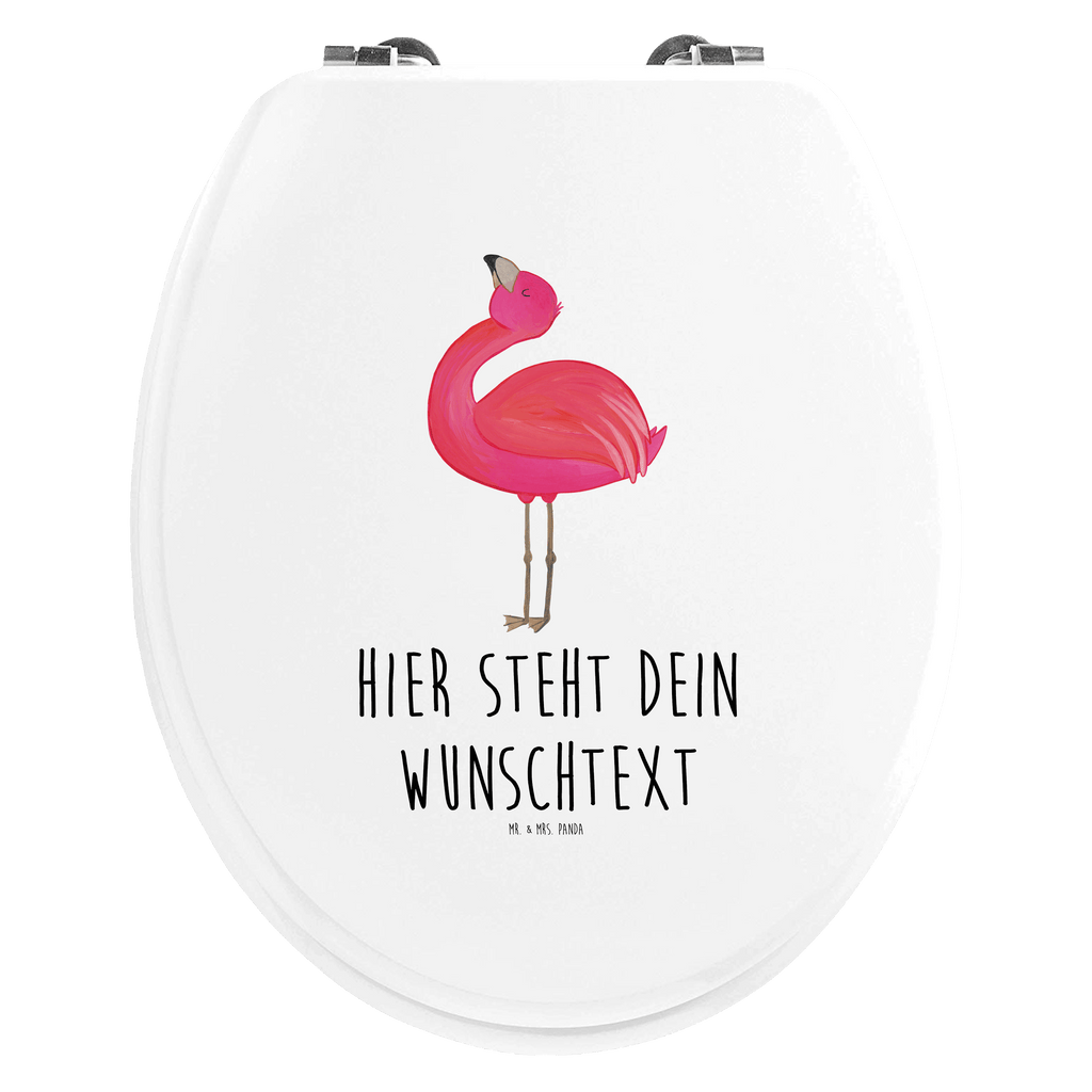 Personalisierter WC Sitz Motiv Flamingo stolz Personalisierte Klobrille, Personalisierter Klodeckel, Personalisierter Toilettendeckel, Personalisierter WC-Sitz, Toilettendeckel mit Namen, WC Sitz mit Namen, Flamingo, stolz, Freude, Selbstliebe, Selbstakzeptanz, Freundin, beste Freundin, Tochter, Mama, Schwester