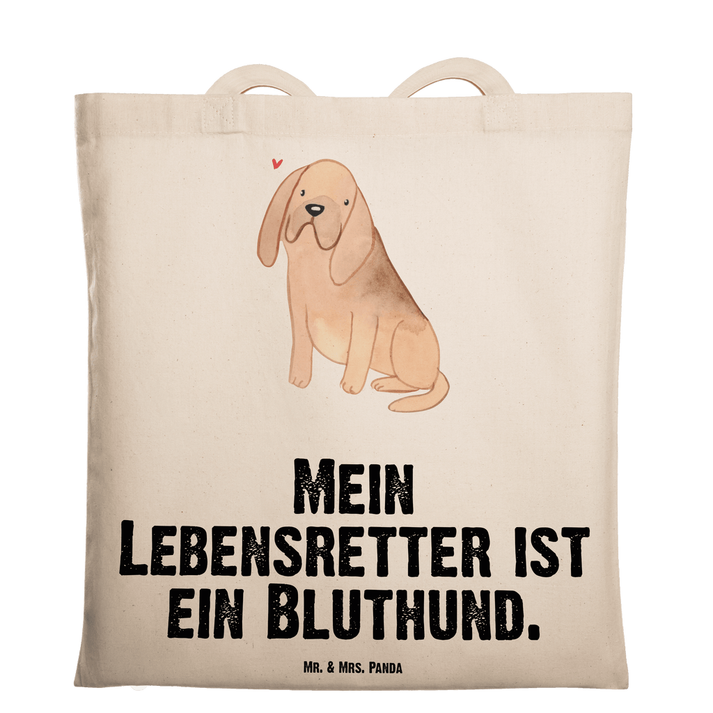 Tragetasche Bloodhound Lebensretter Beuteltasche, Beutel, Einkaufstasche, Jutebeutel, Stoffbeutel, Tasche, Shopper, Umhängetasche, Strandtasche, Schultertasche, Stofftasche, Tragetasche, Badetasche, Jutetasche, Einkaufstüte, Laptoptasche, Hund, Hunderasse, Rassehund, Hundebesitzer, Geschenk, Tierfreund, Schenken, Welpe, Bluthund, Bloodhound, St. Hubertushund, Chien de Saint Hubert