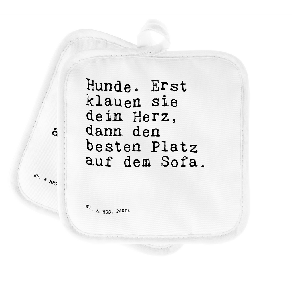 2er Set Topflappen  Sprüche und Zitate Hunde. Erst klauen sie dein Herz, dann den besten Platz auf dem Sofa. Topflappen, Topfuntersetzer, Ofenhandschuh, Topflappen Set, Topflappen lustig, Topflappen mit Spruch, Ofenhandschuhe, Topfhandschuhe, Topfhandschuh, Topflappenset, Topflappen 2er Set, Schöne Topflappen, Spruch, Sprüche, lustige Sprüche, Weisheiten, Zitate, Spruch Geschenke, Spruch Sprüche Weisheiten Zitate Lustig Weisheit Worte