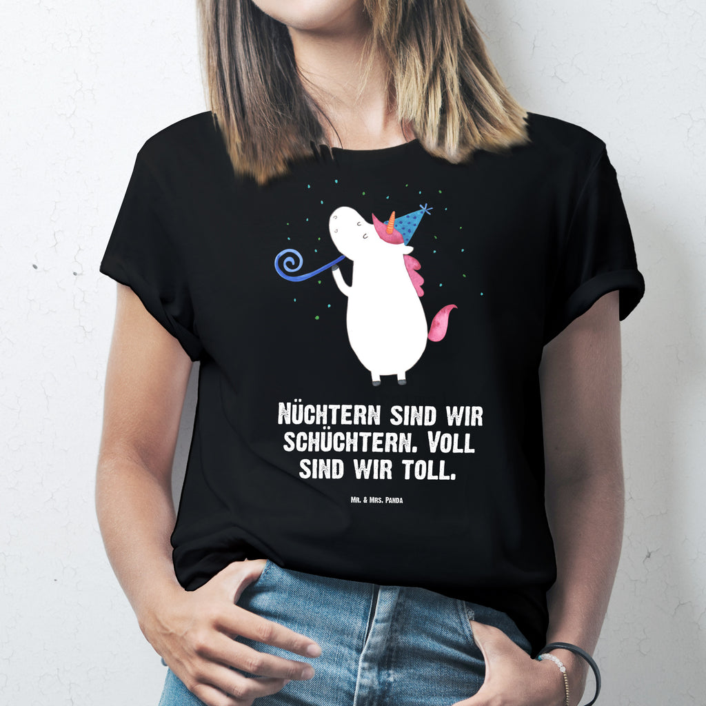 T-Shirt Standard Einhorn Party T-Shirt, Shirt, Tshirt, Lustiges T-Shirt, T-Shirt mit Spruch, Party, Junggesellenabschied, Jubiläum, Geburstag, Herrn, Damen, Männer, Frauen, Schlafshirt, Nachthemd, Sprüche, Einhorn, Einhörner, Einhorn Deko, Pegasus, Unicorn, Glitzer, Konfetti, Geburtstag, Feier, Fest, Alkohol, Disco, Club