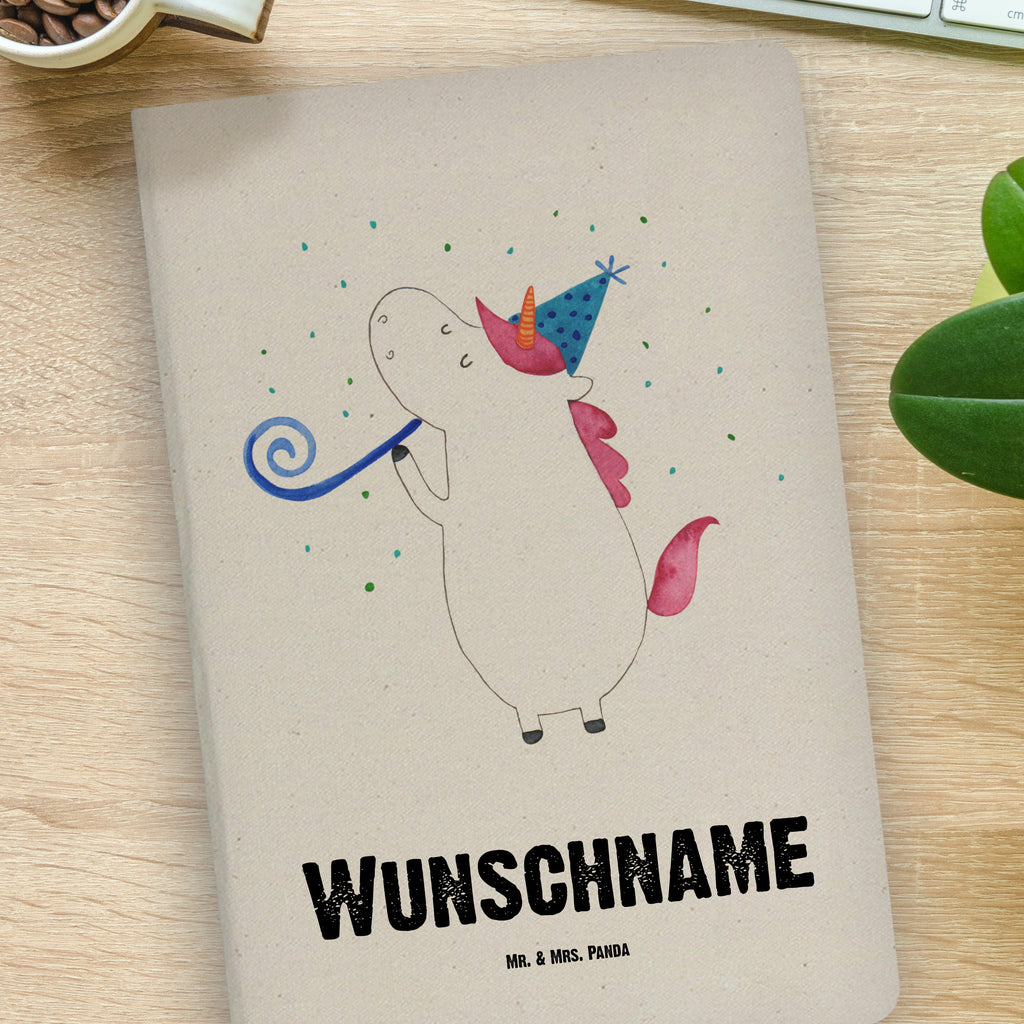 DIN A4 Personalisiertes Notizbuch Einhorn Party Personalisiertes Notizbuch, Notizbuch mit Namen, Notizbuch bedrucken, Personalisierung, Namensbuch, Namen, Einhorn, Einhörner, Einhorn Deko, Pegasus, Unicorn, Glitzer, Konfetti, Party, Geburtstag, Feier, Fest, Alkohol, Disco, Club