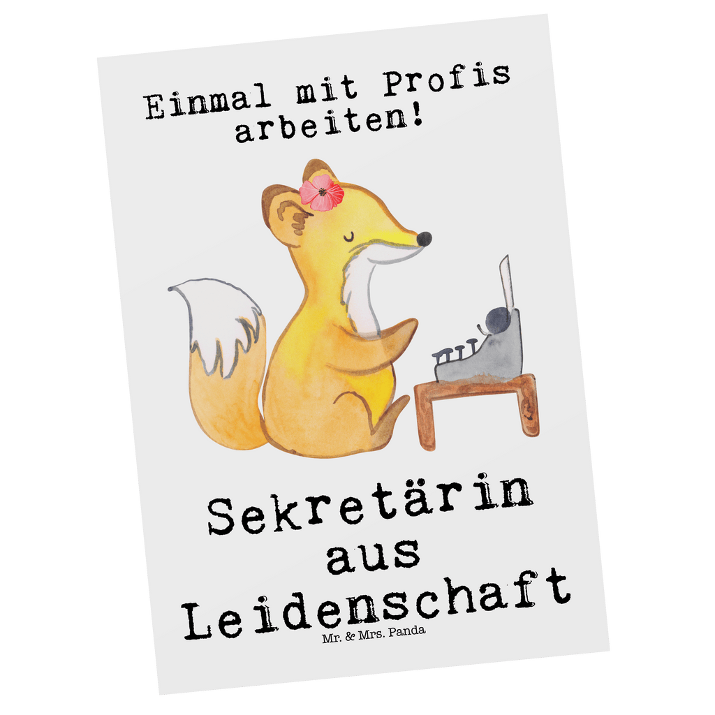 Postkarte Sekretärin aus Leidenschaft Postkarte, Karte, Geschenkkarte, Grußkarte, Einladung, Ansichtskarte, Geburtstagskarte, Einladungskarte, Dankeskarte, Ansichtskarten, Einladung Geburtstag, Einladungskarten Geburtstag, Beruf, Ausbildung, Jubiläum, Abschied, Rente, Kollege, Kollegin, Geschenk, Schenken, Arbeitskollege, Mitarbeiter, Firma, Danke, Dankeschön