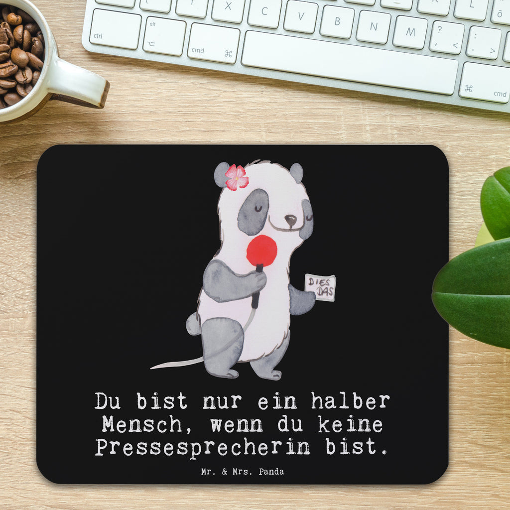 Mauspad Pressesprecherin mit Herz Mousepad, Computer zubehör, Büroausstattung, PC Zubehör, Arbeitszimmer, Mauspad, Einzigartiges Mauspad, Designer Mauspad, Mausunterlage, Mauspad Büro, Beruf, Ausbildung, Jubiläum, Abschied, Rente, Kollege, Kollegin, Geschenk, Schenken, Arbeitskollege, Mitarbeiter, Firma, Danke, Dankeschön