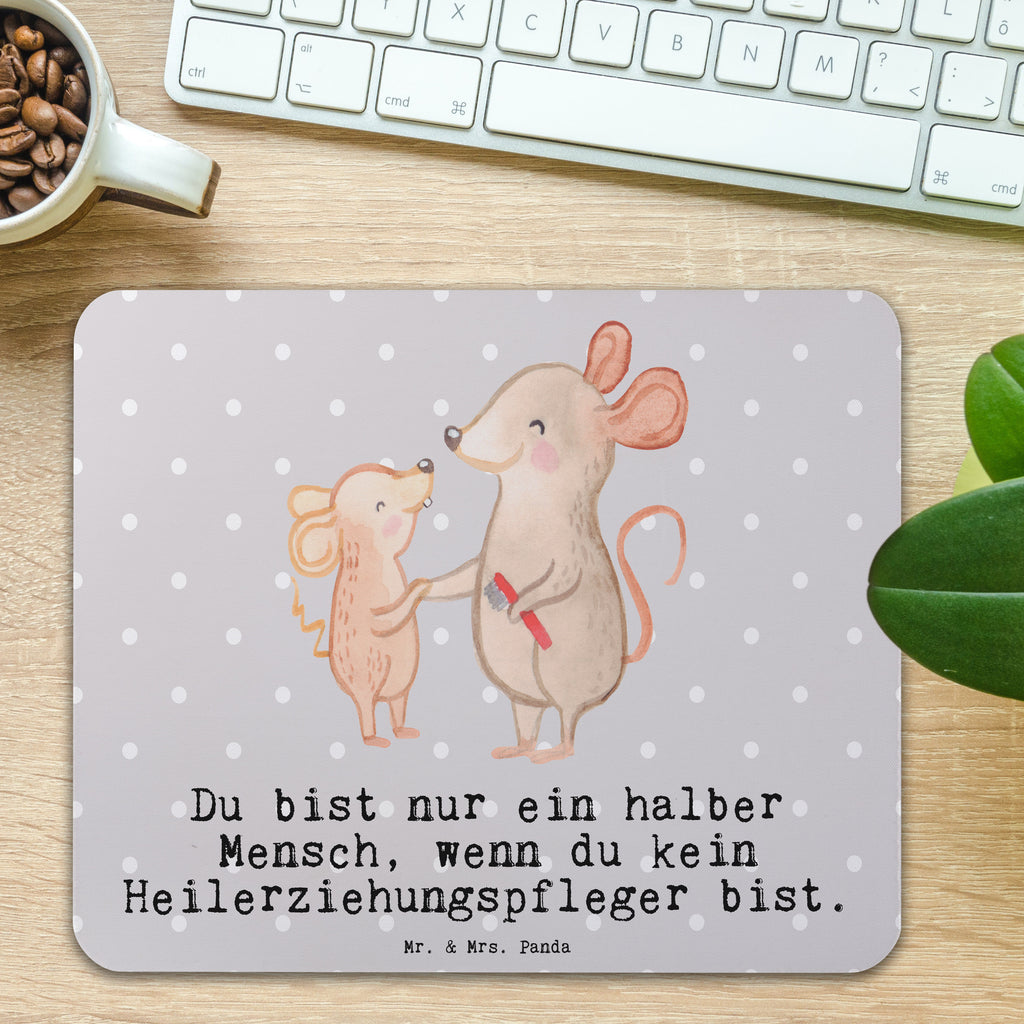 Mauspad Heilerziehungspfleger mit Herz Mousepad, Computer zubehör, Büroausstattung, PC Zubehör, Arbeitszimmer, Mauspad, Einzigartiges Mauspad, Designer Mauspad, Mausunterlage, Mauspad Büro, Beruf, Ausbildung, Jubiläum, Abschied, Rente, Kollege, Kollegin, Geschenk, Schenken, Arbeitskollege, Mitarbeiter, Firma, Danke, Dankeschön, Heilerziehungspfleger, Heilpädagoge