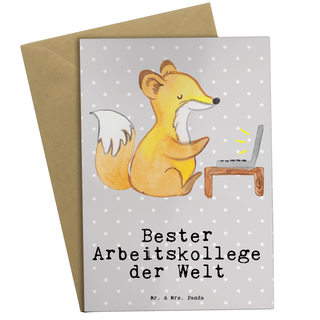 Grußkarte Fuchs Bester Arbeitskollege der Welt Grußkarte, Klappkarte, Einladungskarte, Glückwunschkarte, Hochzeitskarte, Geburtstagskarte, Karte, Ansichtskarten, für, Dankeschön, Geschenk, Schenken, Geburtstag, Geburtstagsgeschenk, Geschenkidee, Danke, Bedanken, Mitbringsel, Freude machen, Geschenktipp, Arbeitskollege, Kollege, Büro, Abschiedsgeschenk, Ruhestand, Arbeit, Mitarbeiter, Berufsgenosse, Beruf