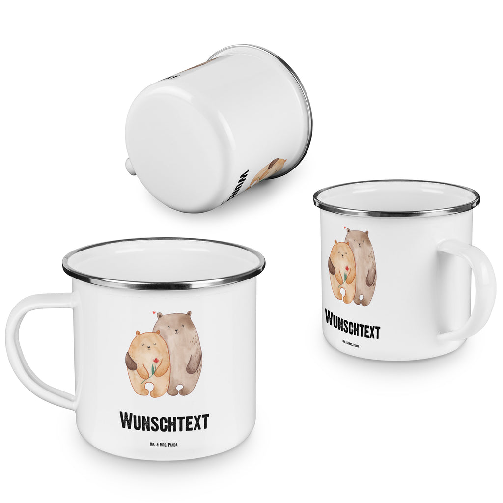 Personalisierte Emaille Tasse Bären Liebe Emaille Tasse personalisiert, Emaille Tasse mit Namen, Campingtasse personalisiert, Namenstasse, Campingtasse bedrucken, Campinggeschirr personalsisert, tasse mit namen, personalisierte tassen, personalisierte tasse, tasse selbst gestalten, tasse bedrucken, tassen bedrucken, Liebe, Partner, Freund, Freundin, Ehemann, Ehefrau, Heiraten, Verlobung, Heiratsantrag, Liebesgeschenk, Jahrestag, Hocheitstag, Verliebt, Verlobt, Verheiratet, Geschenk Freundin, Geschenk Freund, Liebesbeweis, Hochzeitstag, Geschenk Hochzeit, Bären, Bärchen, Bär