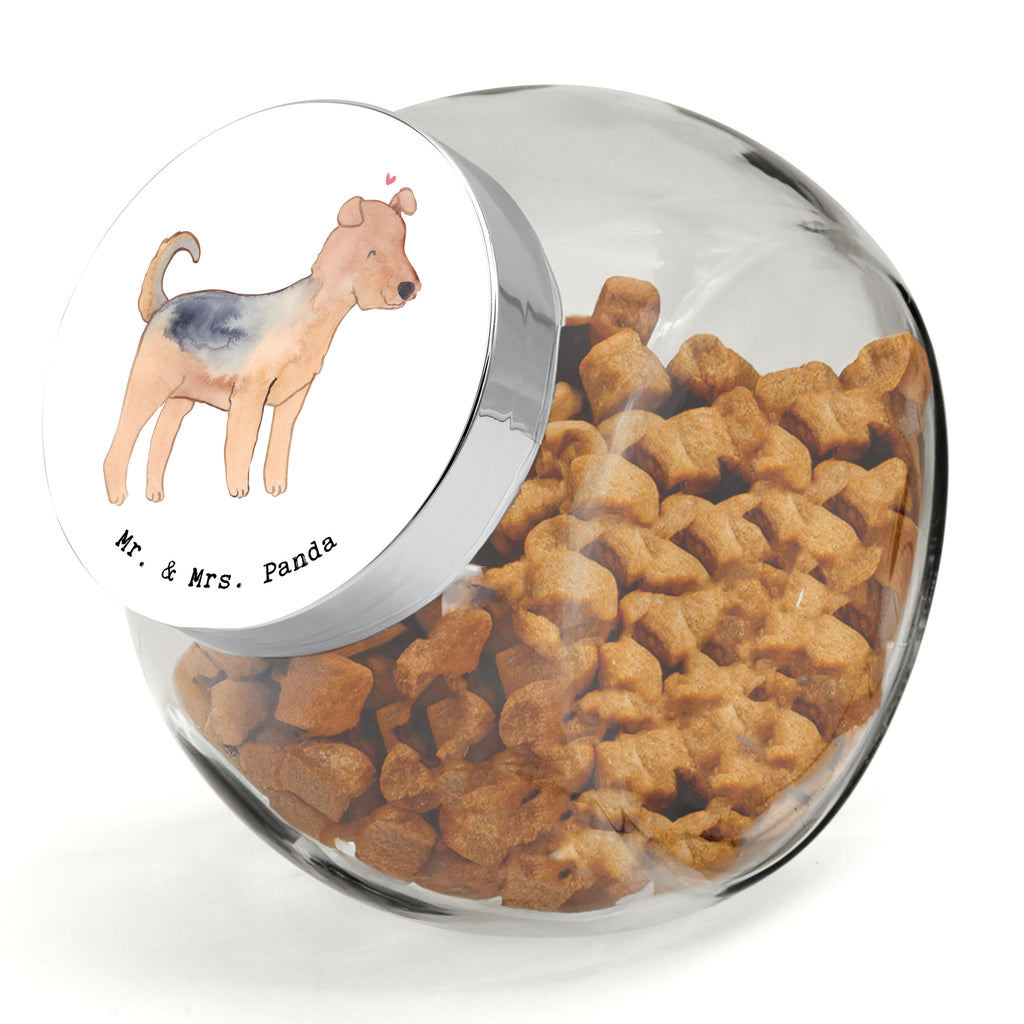 Leckerli Glas Airedale Terrier Moment Leckerli Glas, Leckerli Glas Hund, Leckerli Glas Katze, Leckerli Dose, Hundeleckerlies Behälter, Hund, Hunderasse, Rassehund, Hundebesitzer, Geschenk, Tierfreund, Schenken, Welpe, Airedale Terrier