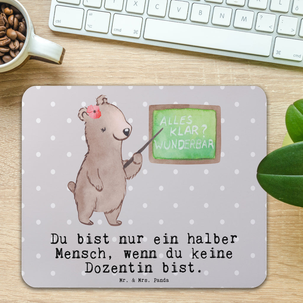 Mauspad Dozentin mit Herz Mousepad, Computer zubehör, Büroausstattung, PC Zubehör, Arbeitszimmer, Mauspad, Einzigartiges Mauspad, Designer Mauspad, Mausunterlage, Mauspad Büro, Beruf, Ausbildung, Jubiläum, Abschied, Rente, Kollege, Kollegin, Geschenk, Schenken, Arbeitskollege, Mitarbeiter, Firma, Danke, Dankeschön, Dozentin, Professorin, Universität, Vorlesung, Tutorin, Akademikerin, Uni, Unterricht