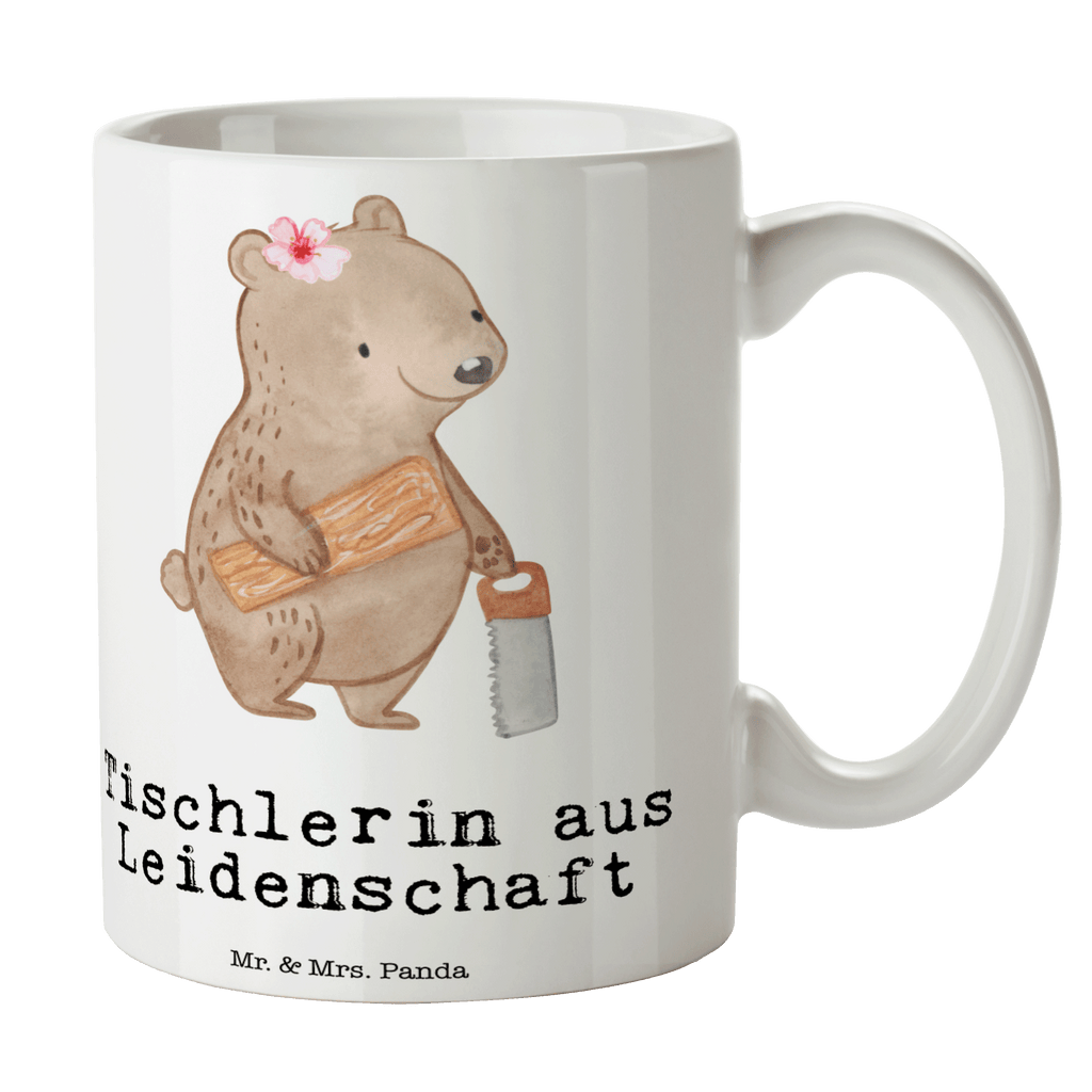 Tasse Tischlerin aus Leidenschaft Tasse, Kaffeetasse, Teetasse, Becher, Kaffeebecher, Teebecher, Keramiktasse, Porzellantasse, Büro Tasse, Geschenk Tasse, Tasse Sprüche, Tasse Motive, Kaffeetassen, Tasse bedrucken, Designer Tasse, Cappuccino Tassen, Schöne Teetassen, Beruf, Ausbildung, Jubiläum, Abschied, Rente, Kollege, Kollegin, Geschenk, Schenken, Arbeitskollege, Mitarbeiter, Firma, Danke, Dankeschön