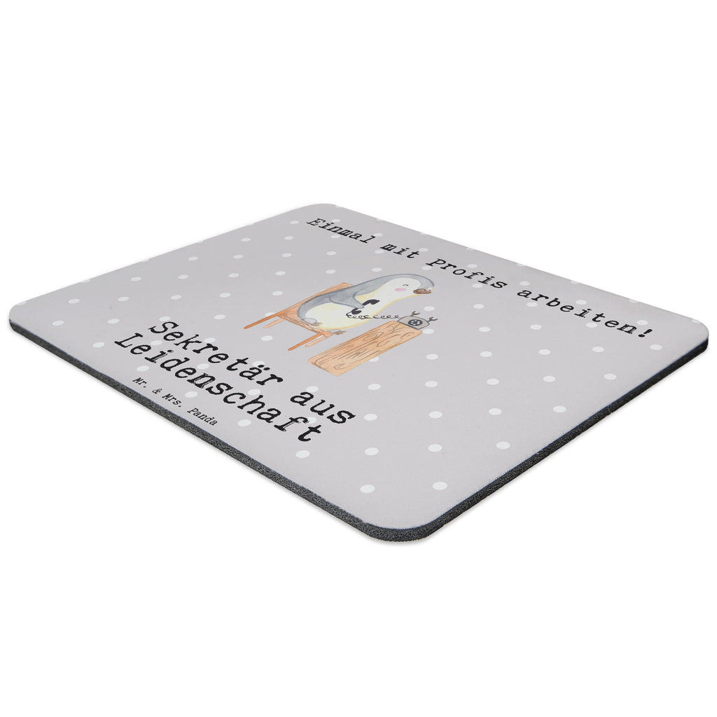 Mauspad Sekretär aus Leidenschaft Mousepad, Computer zubehör, Büroausstattung, PC Zubehör, Arbeitszimmer, Mauspad, Einzigartiges Mauspad, Designer Mauspad, Mausunterlage, Mauspad Büro, Beruf, Ausbildung, Jubiläum, Abschied, Rente, Kollege, Kollegin, Geschenk, Schenken, Arbeitskollege, Mitarbeiter, Firma, Danke, Dankeschön