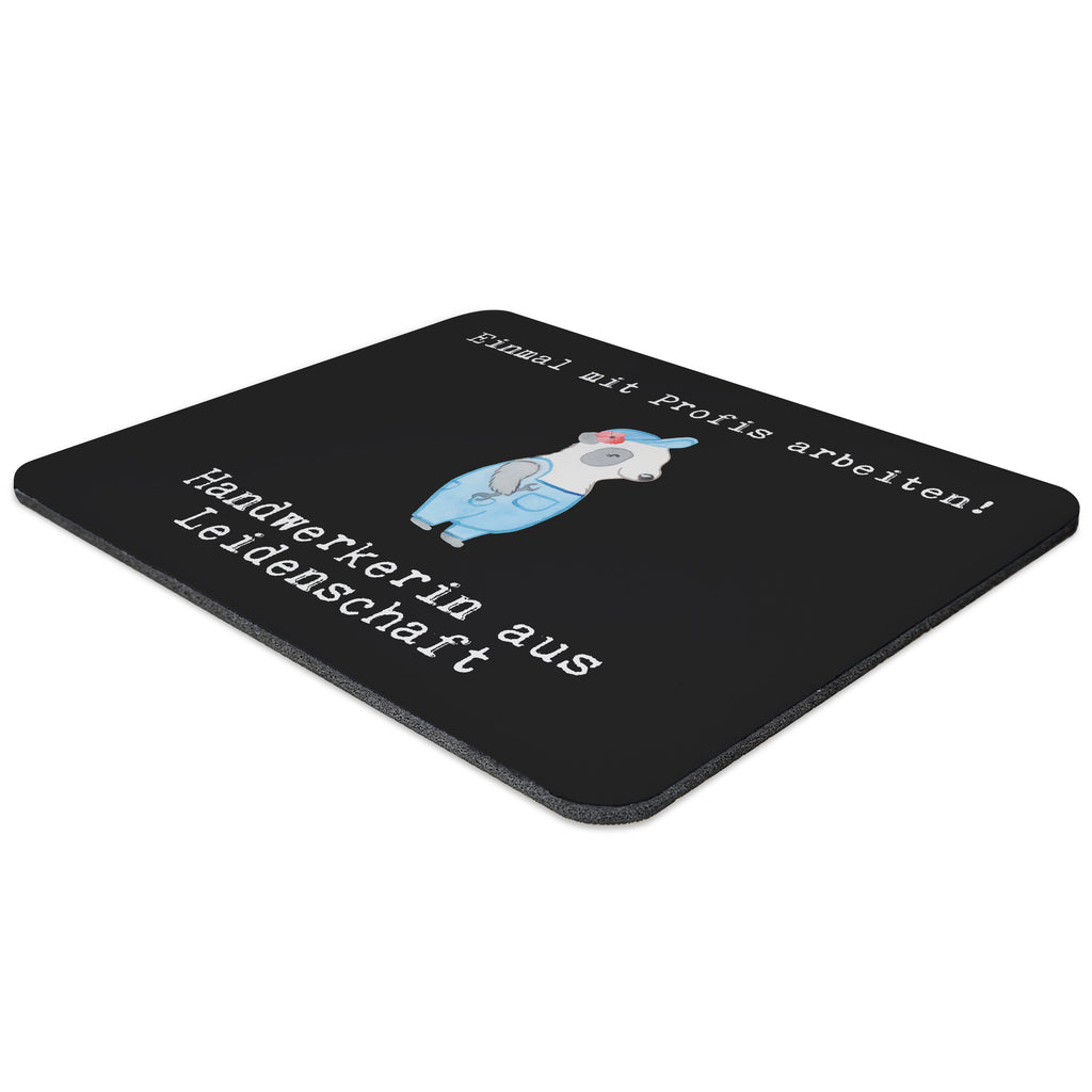 Mauspad Handwerkerin aus Leidenschaft Mousepad, Computer zubehör, Büroausstattung, PC Zubehör, Arbeitszimmer, Mauspad, Einzigartiges Mauspad, Designer Mauspad, Mausunterlage, Mauspad Büro, Beruf, Ausbildung, Jubiläum, Abschied, Rente, Kollege, Kollegin, Geschenk, Schenken, Arbeitskollege, Mitarbeiter, Firma, Danke, Dankeschön, Handwerkerin, Gesellenprüfung, Handwerksbetrieb, Werkstatt