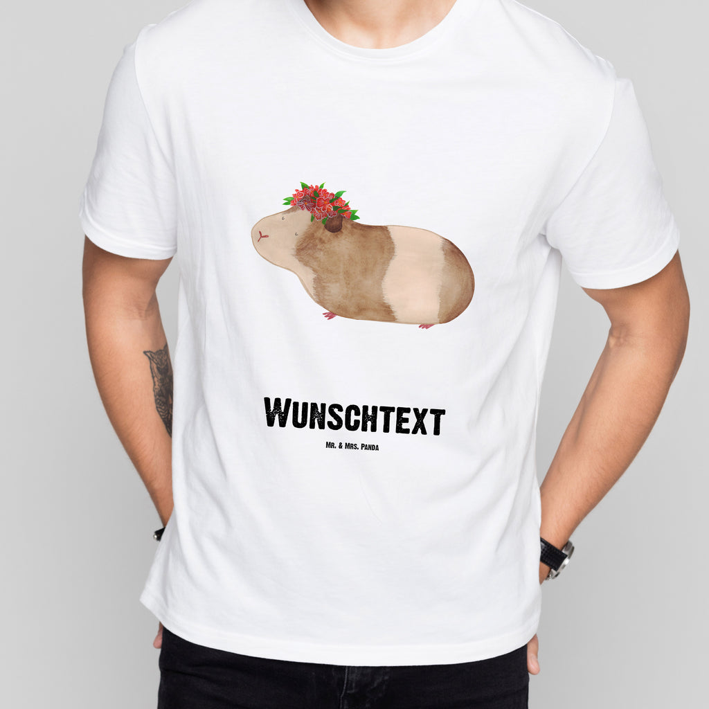 Personalisiertes T-Shirt Meerschweinchen weise T-Shirt Personalisiert, T-Shirt mit Namen, T-Shirt mit Aufruck, Männer, Frauen, Wunschtext, Bedrucken, Tiermotive, Gute Laune, lustige Sprüche, Tiere, Meerschweinchen, Meerie, Meeries, Wunder, Blumenkind, Realität, Spruch, Weisheit, Motivation, Wunderland