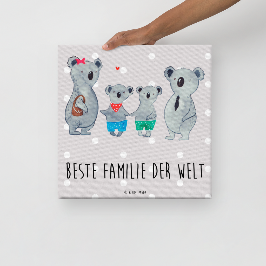 Leinwand Bild Koala Familie zwei Leinwand, Bild, Kunstdruck, Wanddeko, Dekoration, Familie, Vatertag, Muttertag, Bruder, Schwester, Mama, Papa, Oma, Opa, Koala, Koalabär, beste Familie, Familienzeit, Familienleben, Koalafamilie, Lieblingsfamilie