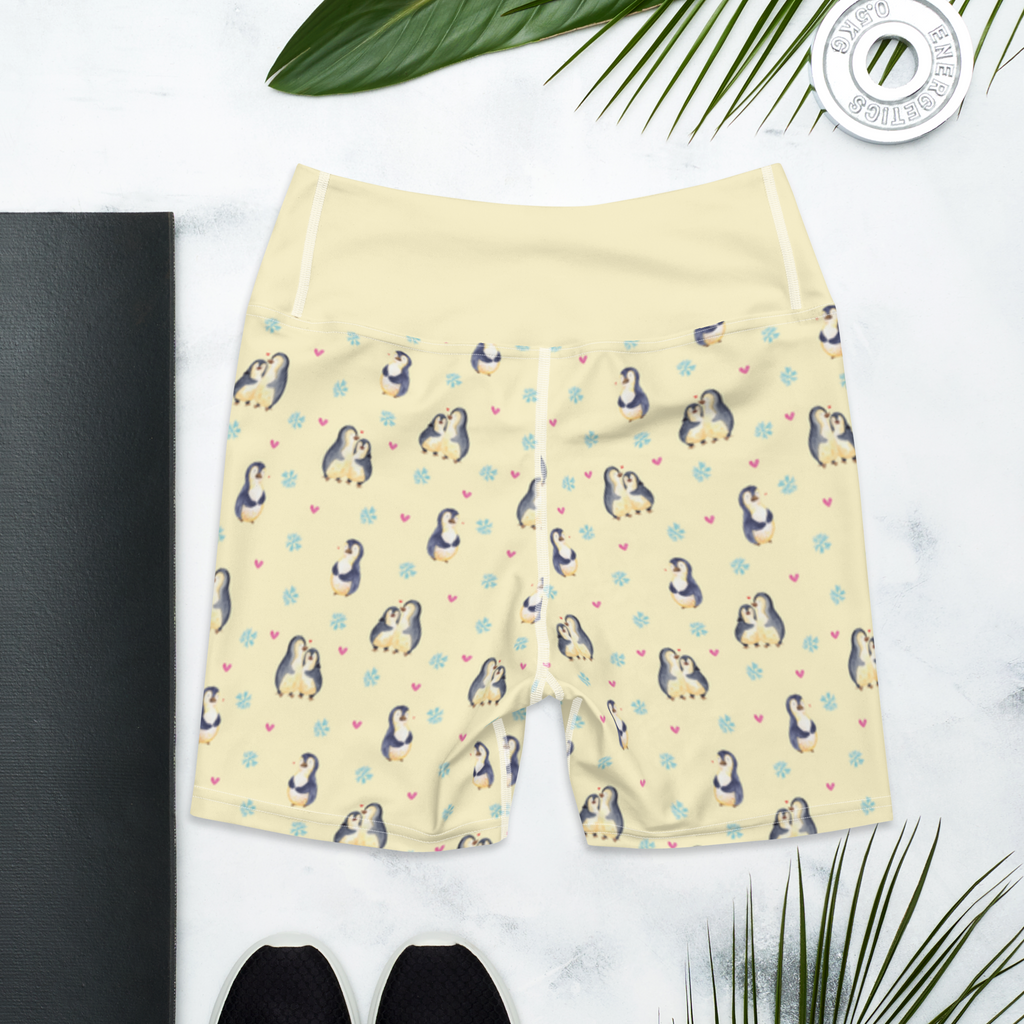 Yoga Shorts Pinguin umarmen Muster Yoga Shorts, Yogashorts, Sporthose, Sportshorts, Fitnesshose, Sportshorts Damen, Yoga Shorts Damen, Yogabekleidung, Sportbekleidung, Pinguin, Liebe, Liebespaar, Liebesbeweis, Liebesgeschenk, Verlobung, Jahrestag, Hochzeitstag, Hochzeit, Hochzeitsgeschenk