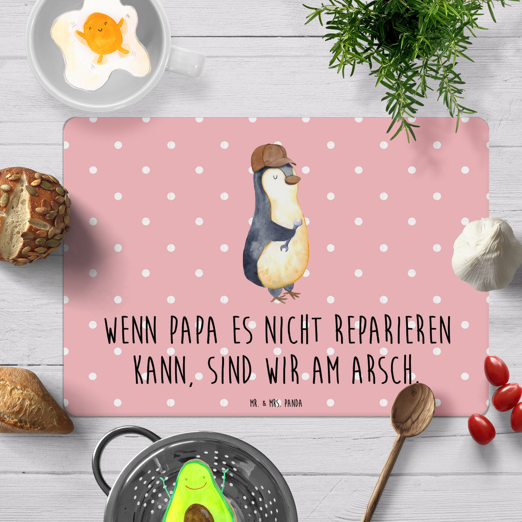 Tischset Wenn Papa es nicht reparieren kann, sind wir am Arsch Tischset, Tischuntersetzer, Platzset, Tischsets abwaschbar, Tischunterlage, Familie, Vatertag, Muttertag, Bruder, Schwester, Mama, Papa, Oma, Opa, Vater, Geschenk Papa, Bester Papa der Welt