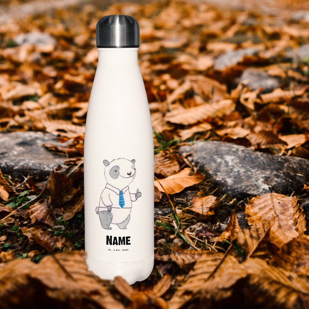 Personalisierte Thermosflasche Panda Bester Vorgesetzter der Welt Personalisierte Isolierflasche, Personalisierte Thermoflasche, Personalisierte Trinkflasche, Trinkflasche Mit Namen, Wunschname, Bedrucken, Namensflasche, für, Dankeschön, Geschenk, Schenken, Geburtstag, Geburtstagsgeschenk, Geschenkidee, Danke, Bedanken, Mitbringsel, Freude machen, Geschenktipp, Chef, Boss, Abschiedsgeschenk, Abteilungsleiter, Kollege, Vorgesetzter, Vorgesetzte, Arbeit, Leiter, Arbeitgeber, Führungskraft