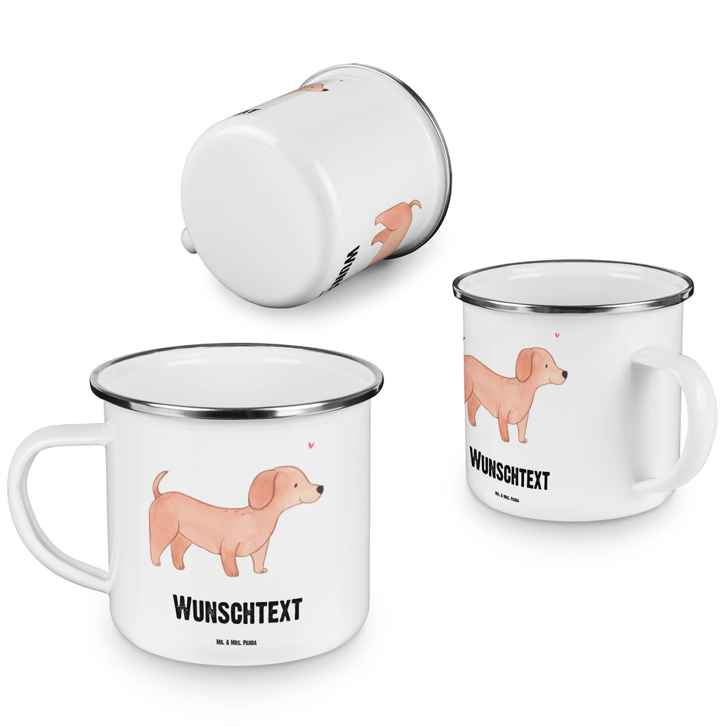 Personalisierte Emaille Tasse Dackel Kurzhaardackel Lebensretter Emaille Tasse personalisiert, Emaille Tasse mit Namen, Campingtasse personalisiert, Namenstasse, Campingtasse bedrucken, Campinggeschirr personalsisert, tasse mit namen, personalisierte tassen, personalisierte tasse, tasse selbst gestalten, tasse bedrucken, tassen bedrucken, Hund, Hunderasse, Rassehund, Hundebesitzer, Geschenk, Tierfreund, Schenken, Welpe, Teckel, Dachshund, Kurzhaardackel