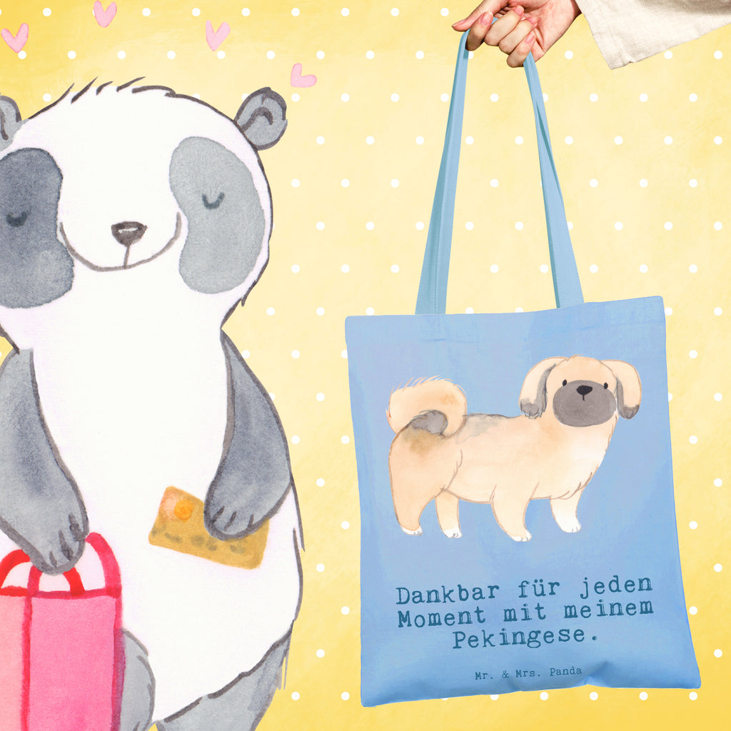 Tragetasche Pekingese Moment Beuteltasche, Beutel, Einkaufstasche, Jutebeutel, Stoffbeutel, Tasche, Shopper, Umhängetasche, Strandtasche, Schultertasche, Stofftasche, Tragetasche, Badetasche, Jutetasche, Einkaufstüte, Laptoptasche, Hund, Hunderasse, Rassehund, Hundebesitzer, Geschenk, Tierfreund, Schenken, Welpe, Pekingese, Pekinese, Peking-Palasthund