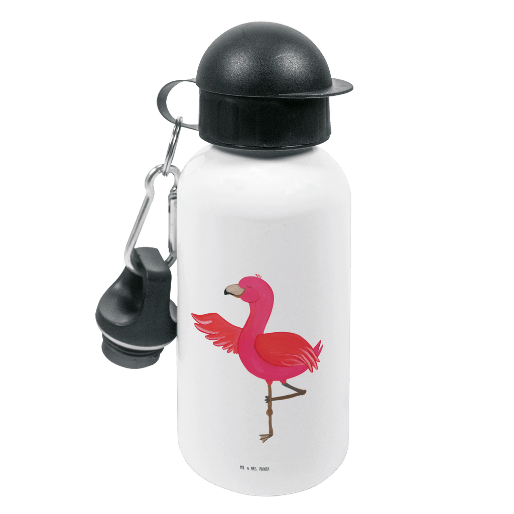 Kindertrinkflasche Flamingo Yoga Kindertrinkflasche, Kinder Trinkflasche, Trinkflasche, Flasche, Kinderflasche, Kinder, Kids, Kindergarten Flasche, Grundschule, Jungs, Mädchen, Flamingo, Vogel, Yoga, Namaste, Achtsamkeit, Yoga-Übung, Entspannung, Ärger, Aufregen, Tiefenentspannung