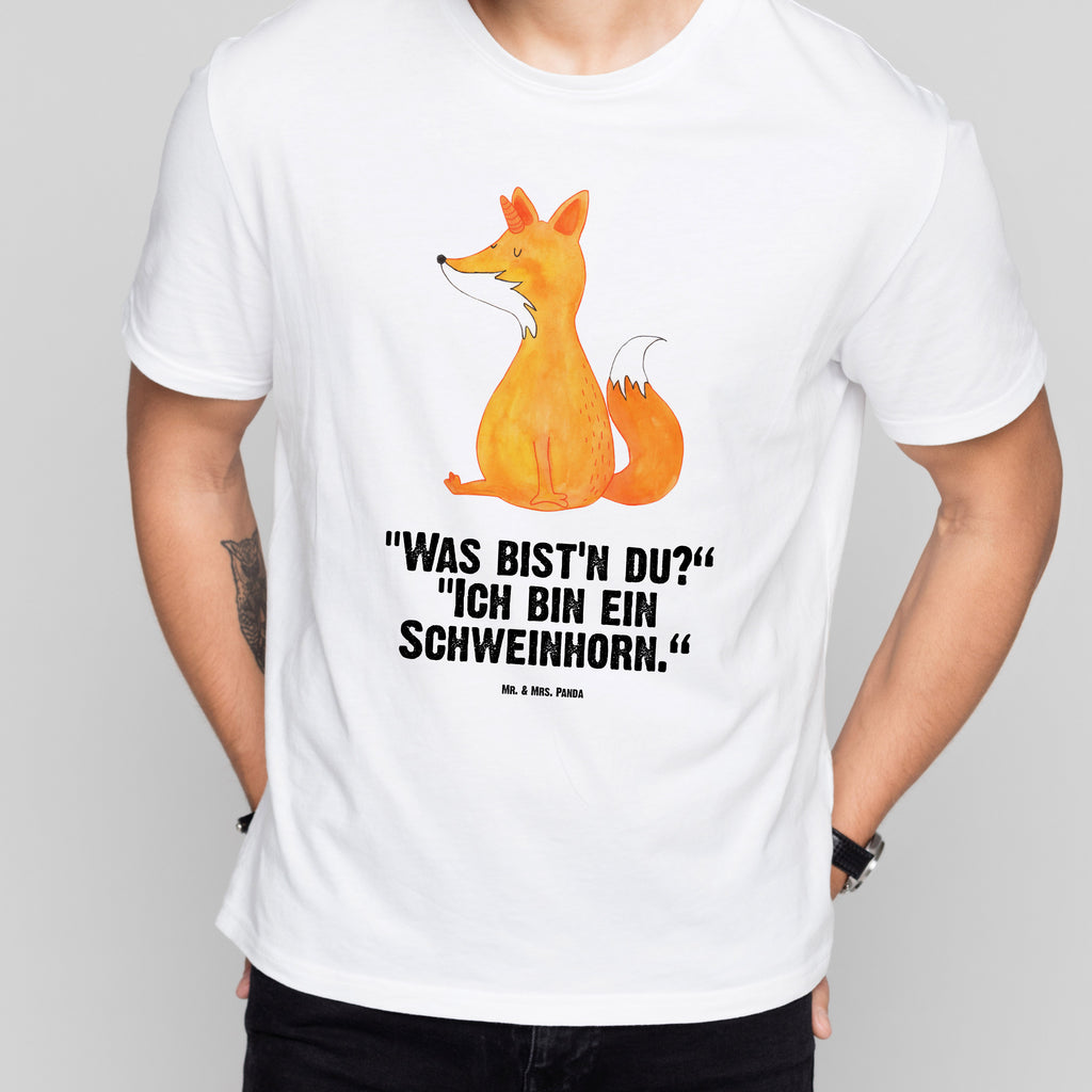 T-Shirt Standard Fuchshörnchen T-Shirt, Shirt, Tshirt, Lustiges T-Shirt, T-Shirt mit Spruch, Party, Junggesellenabschied, Jubiläum, Geburstag, Herrn, Damen, Männer, Frauen, Schlafshirt, Nachthemd, Sprüche, Einhorn, Einhörner, Einhorn Deko, Pegasus, Unicorn, Fuchs, Unicorns, Fuchshörnchen, Fuchshorn, Foxycorn, Füchse