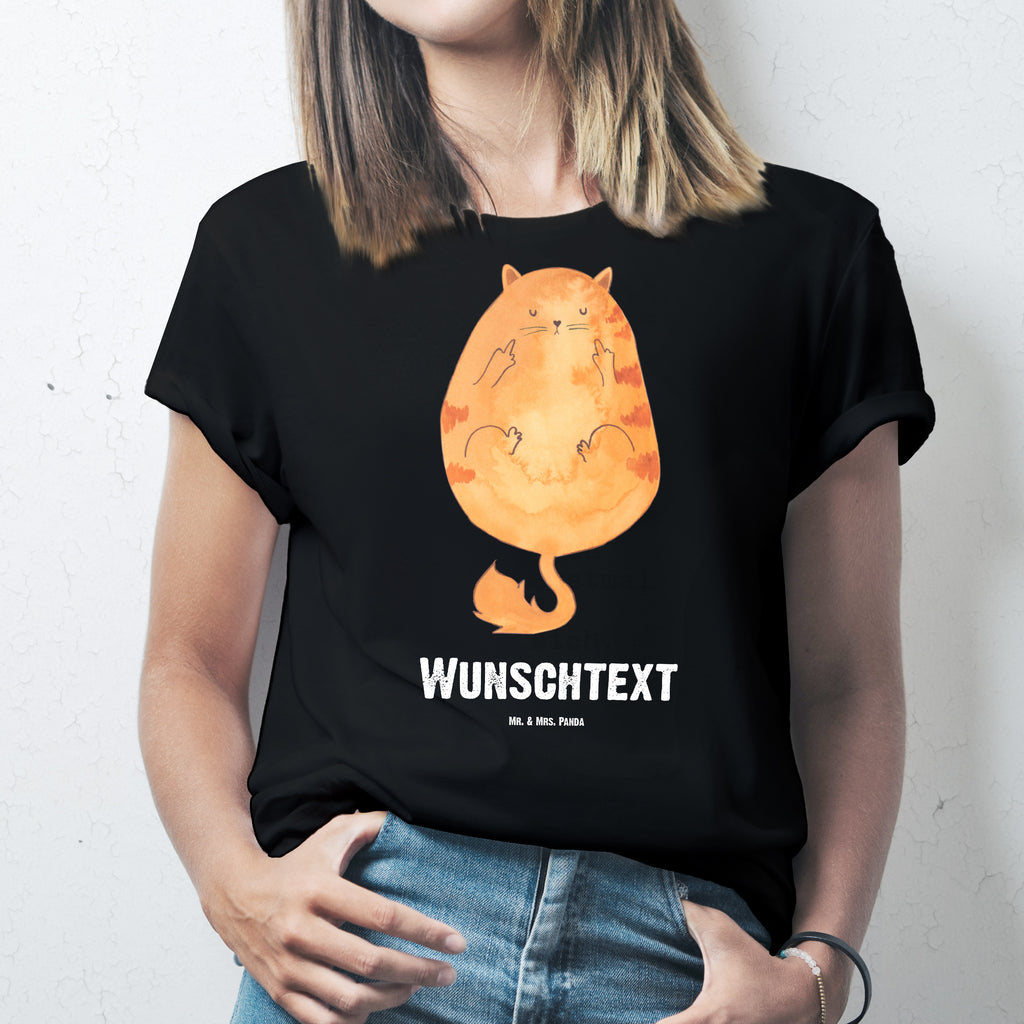 Personalisiertes T-Shirt Katze Mittelfinger T-Shirt Personalisiert, T-Shirt mit Namen, T-Shirt mit Aufruck, Männer, Frauen, Katze, Katzenmotiv, Katzenfan, Katzendeko, Katzenfreund, Katzenliebhaber, Katzenprodukte, Katzenartikel, Katzenaccessoires, Katzensouvenirs, Katzenliebhaberprodukte, Katzenmotive, Katzen, Kater, Mietze, Cat, Cats