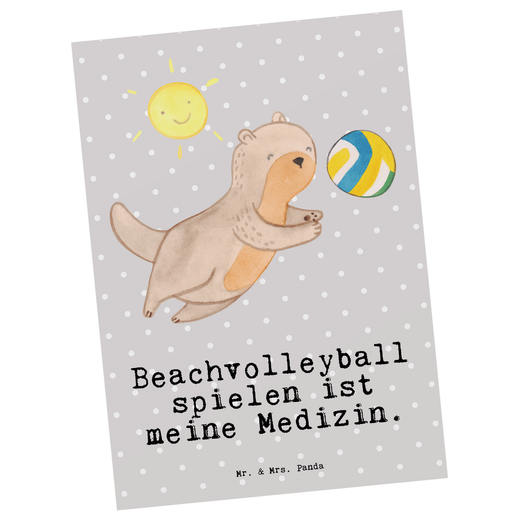 Postkarte Otter Beachvolleyball Medizin Postkarte, Karte, Geschenkkarte, Grußkarte, Einladung, Ansichtskarte, Geburtstagskarte, Einladungskarte, Dankeskarte, Ansichtskarten, Einladung Geburtstag, Einladungskarten Geburtstag, Geschenk, Sport, Sportart, Hobby, Schenken, Danke, Dankeschön, Auszeichnung, Gewinn, Sportler, Beachvolleyball, Volleyball, Ballsport, Volleyballturnier, Strandvolleyball, Sandvolleyball, Strandballspielen, Outdoor-Volleyball, Strand-Ballsport