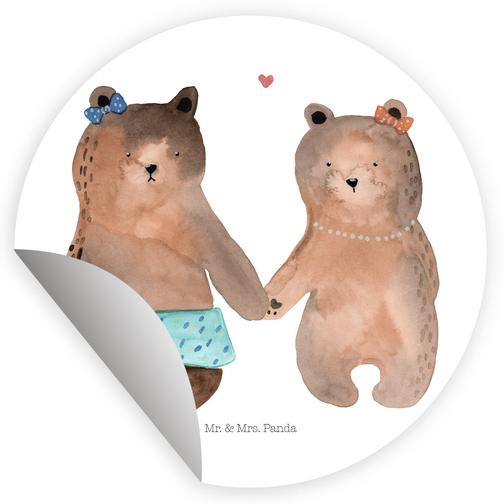 Rund Aufkleber Bär Freundin Sticker, Aufkleber, Etikett, Bär, Teddy, Teddybär, Bär Freundin Beste Freund Liebe Liebesbeweis Verliebt Kumpel Kumpeliene